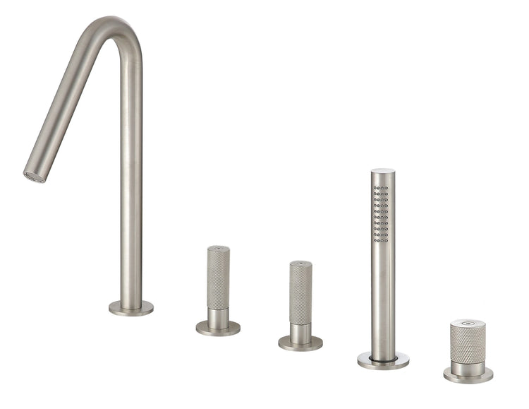 IT 6006 IS 2G ZZ Mélangeur bain-douche Inox brosse - Treemme
