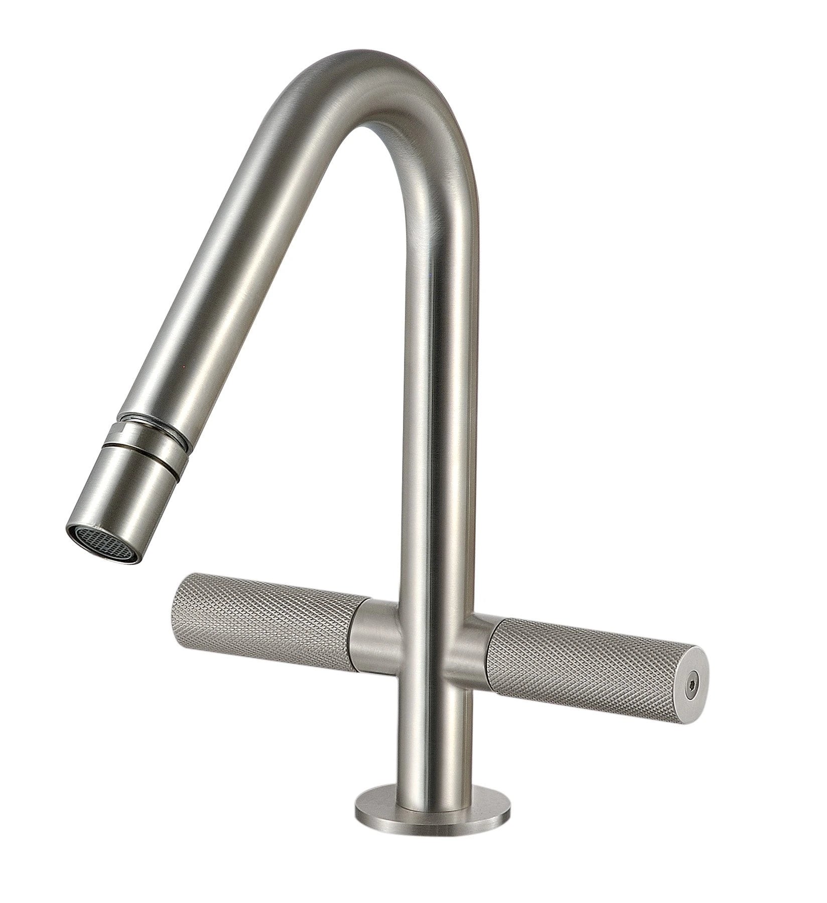 IT 6024 IS 2G ZZ Mélangeur bidet Inox brosse - Treemme