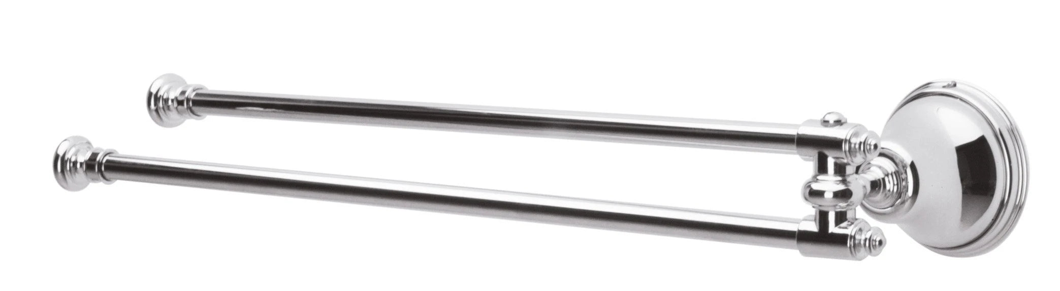 IT 8222 CC ZZ ZZ Porte serviette double mobile 45 cm Chrome - Treemme