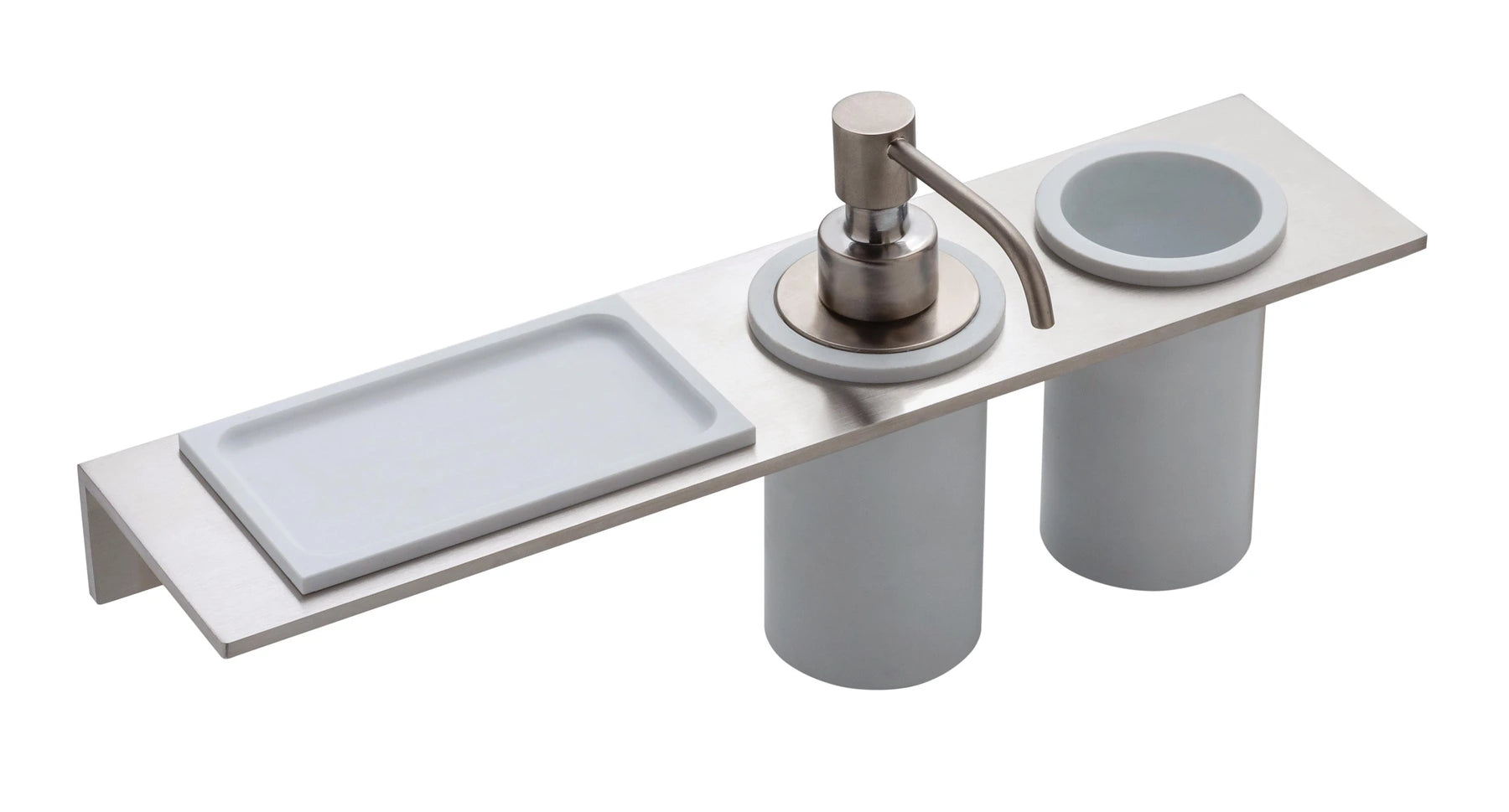 IT 9073 IS ZZ ZZ Distributeur de savon liquide, porte… Inox brosse - Treemme