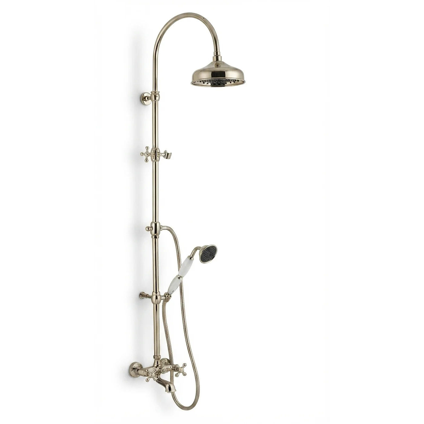Robinetterie de douche Treemme — réf. IT 3683 CC PV ZZ — finition Nickel poli (NL)