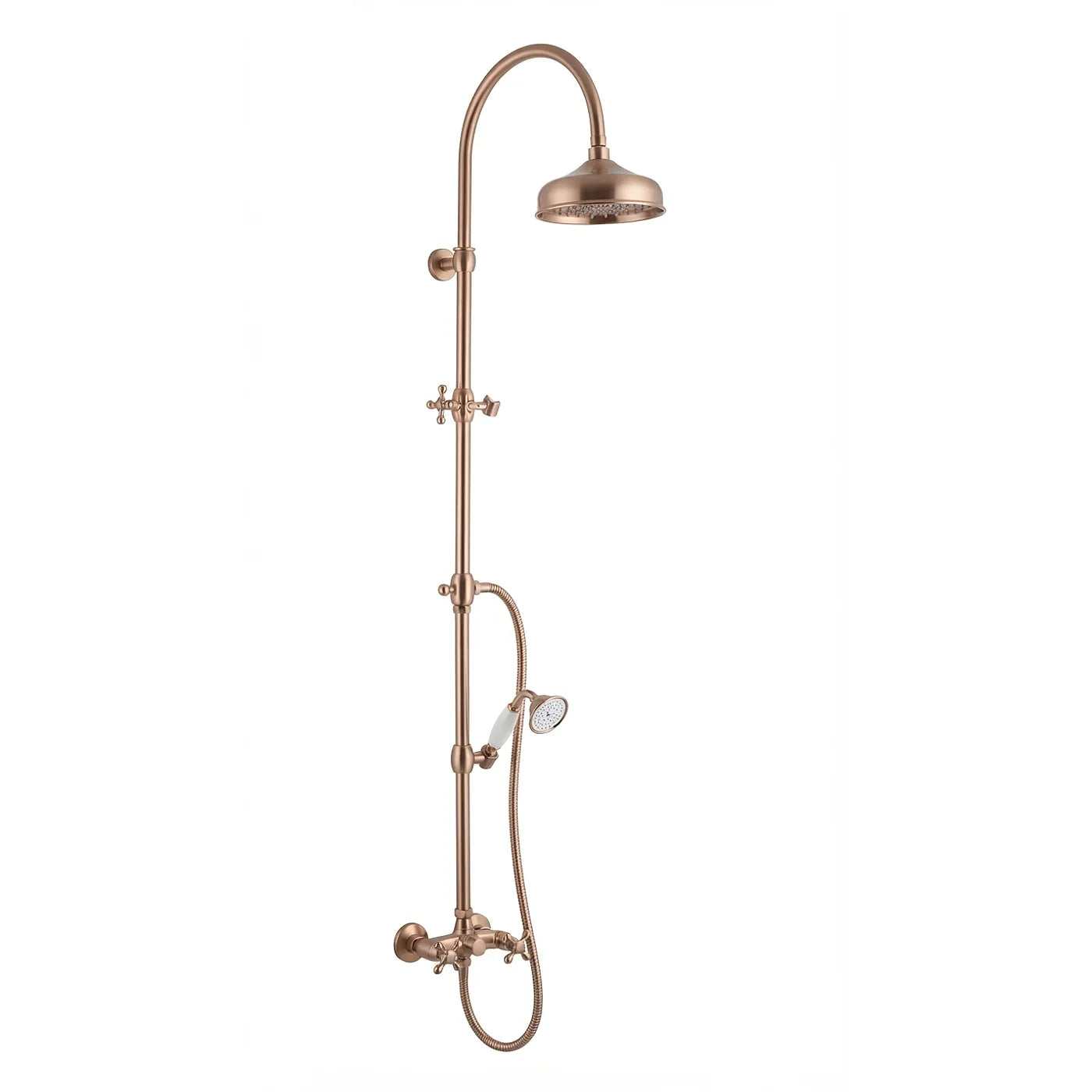 Robinetterie de douche Treemme — réf. IT 3683 CC PV ZZ — finition Or rose brossé (SZ)