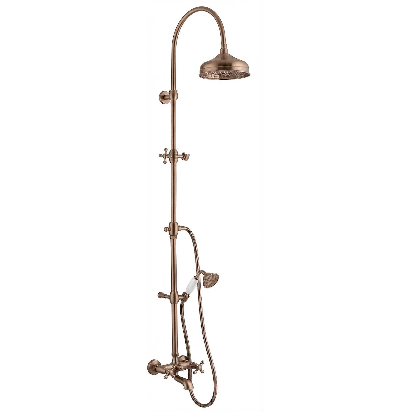 Robinetterie de douche Treemme — réf. IT 3683 CC PV ZZ — finition Bronze brossé (US)