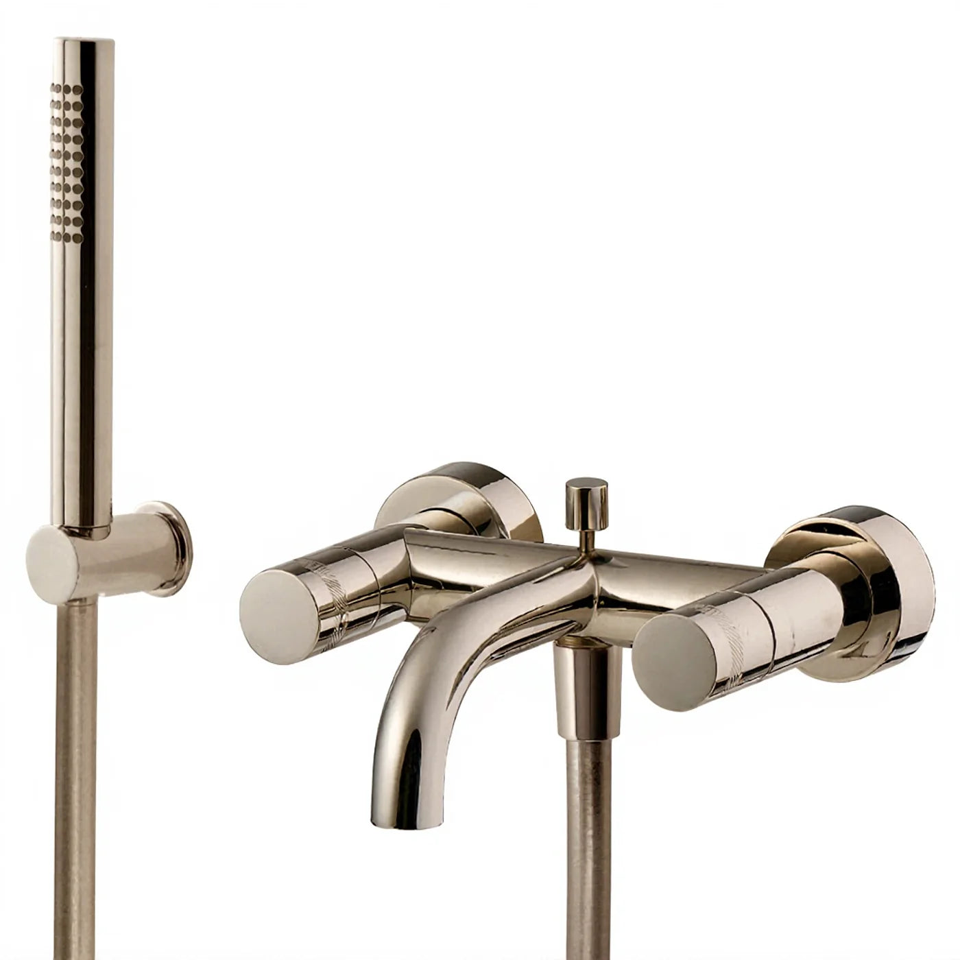 Mélangeur bain/douche mural - Treemme X-change - IT 7200 CC XR ZZ - Nickel poli (NL)