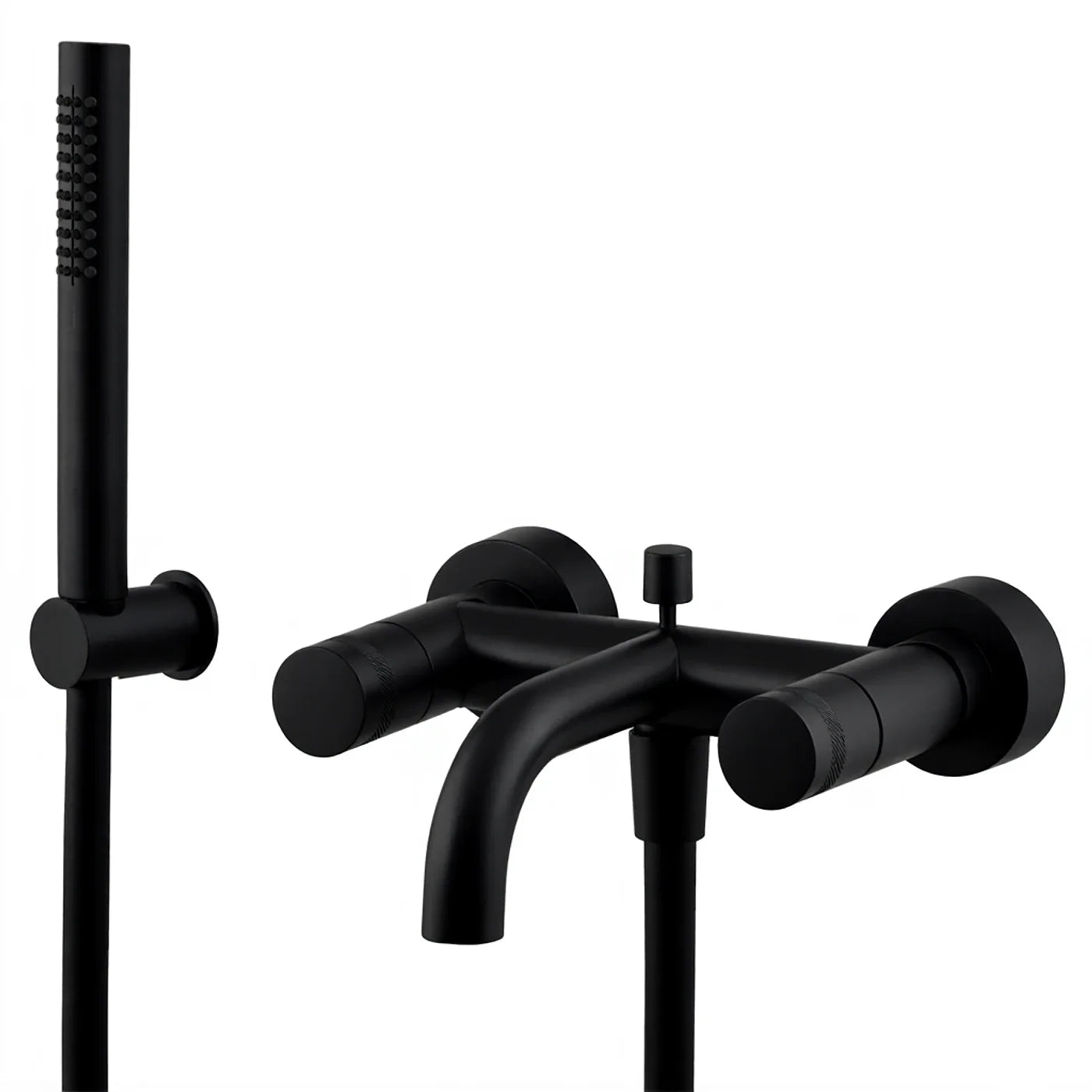 Mélangeur bain/douche mural - Treemme X-change - IT 7200 CC XR ZZ - Noir opaque (NN)