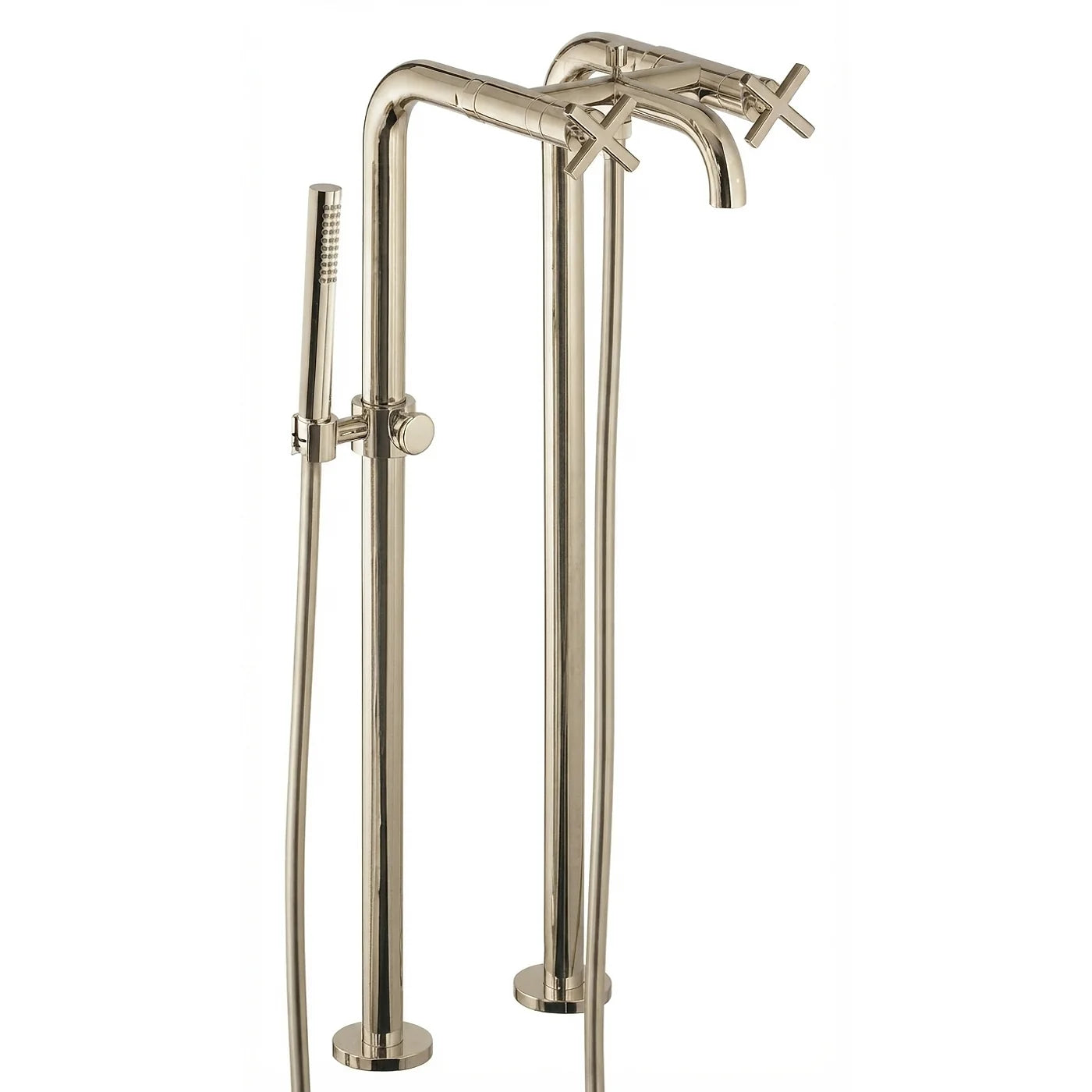 Mélangeur bain douche sur tuyaux - Treemme Line - IT 7284 CC XC ZZ - Nickel poli (NL)