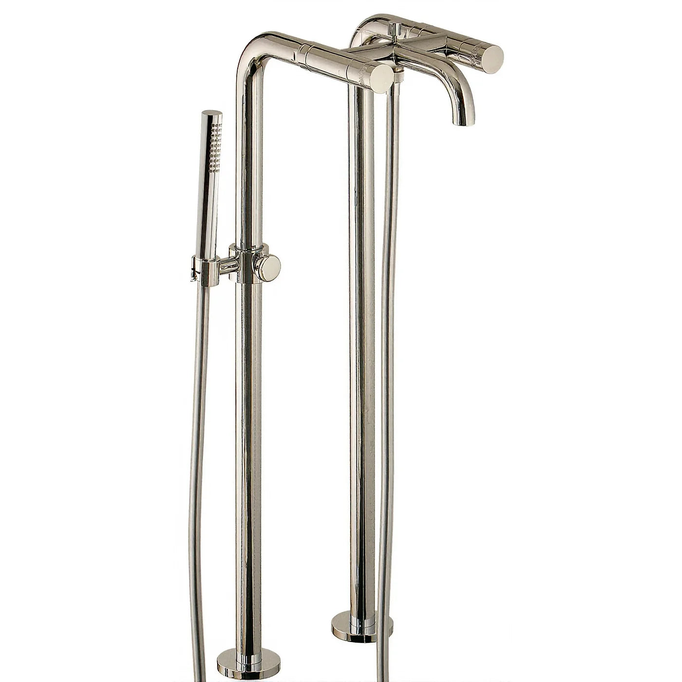 Mélangeur bain douche sur tuyaux - Treemme X-change - IT 7284 CC XR ZZ - Nickel poli (NL)