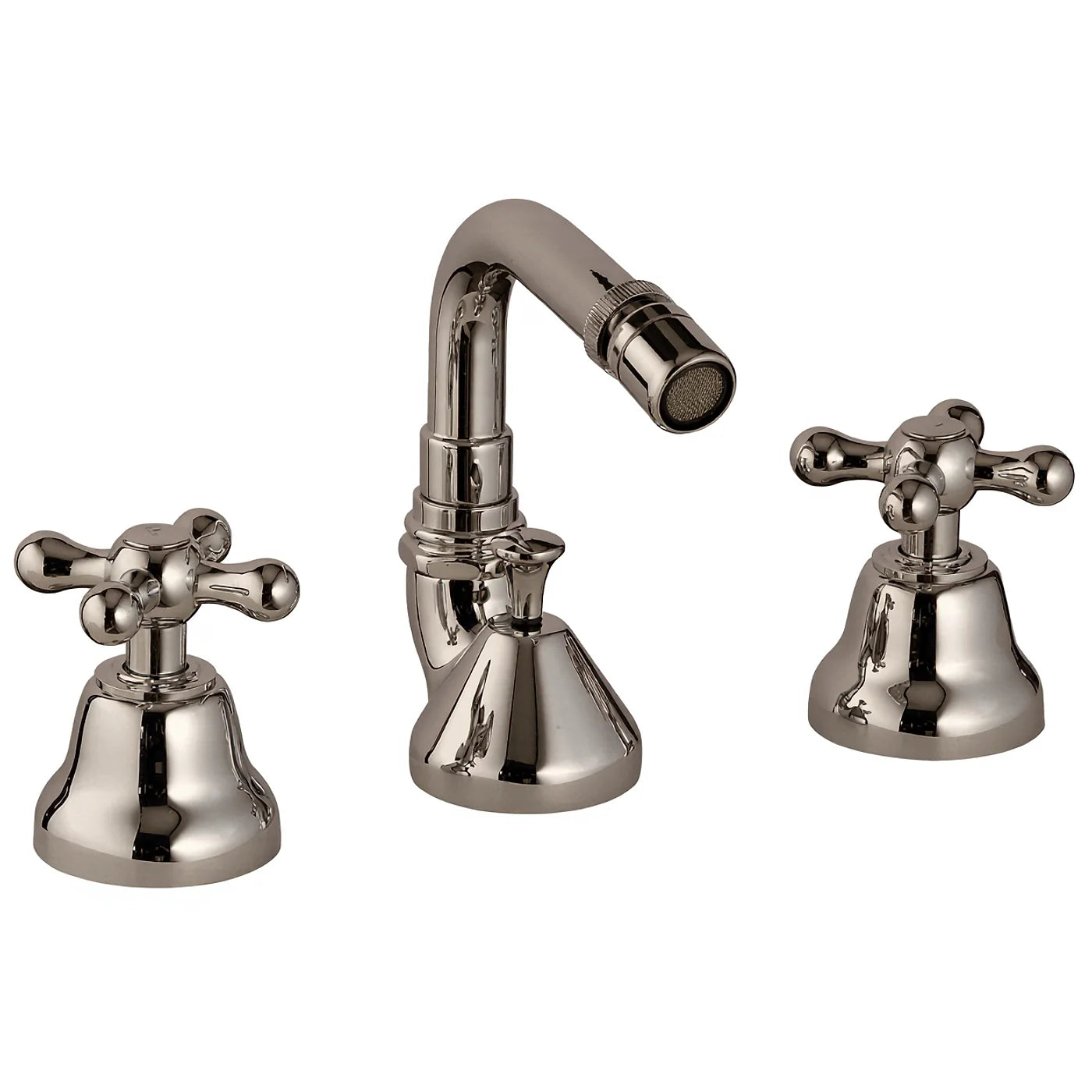 Mélangeur bidet 3 trous - Treemme Romantica - IT 3627 CC PV ZZ - Nickel poli (NL)