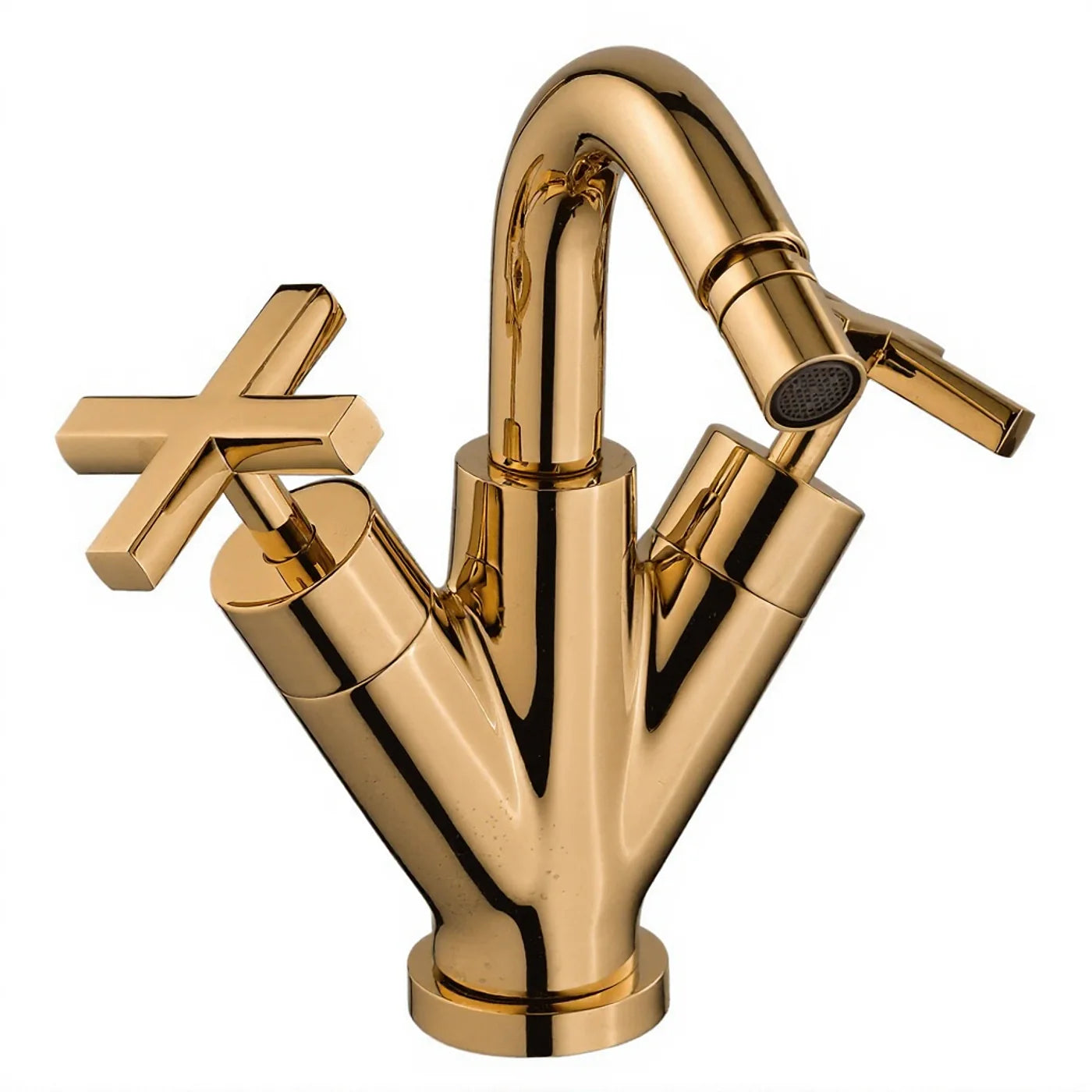 Mélangeur bidet monotrou - Treemme Line - IT 1024 CC XV ZZ - Or brossé (DZ)