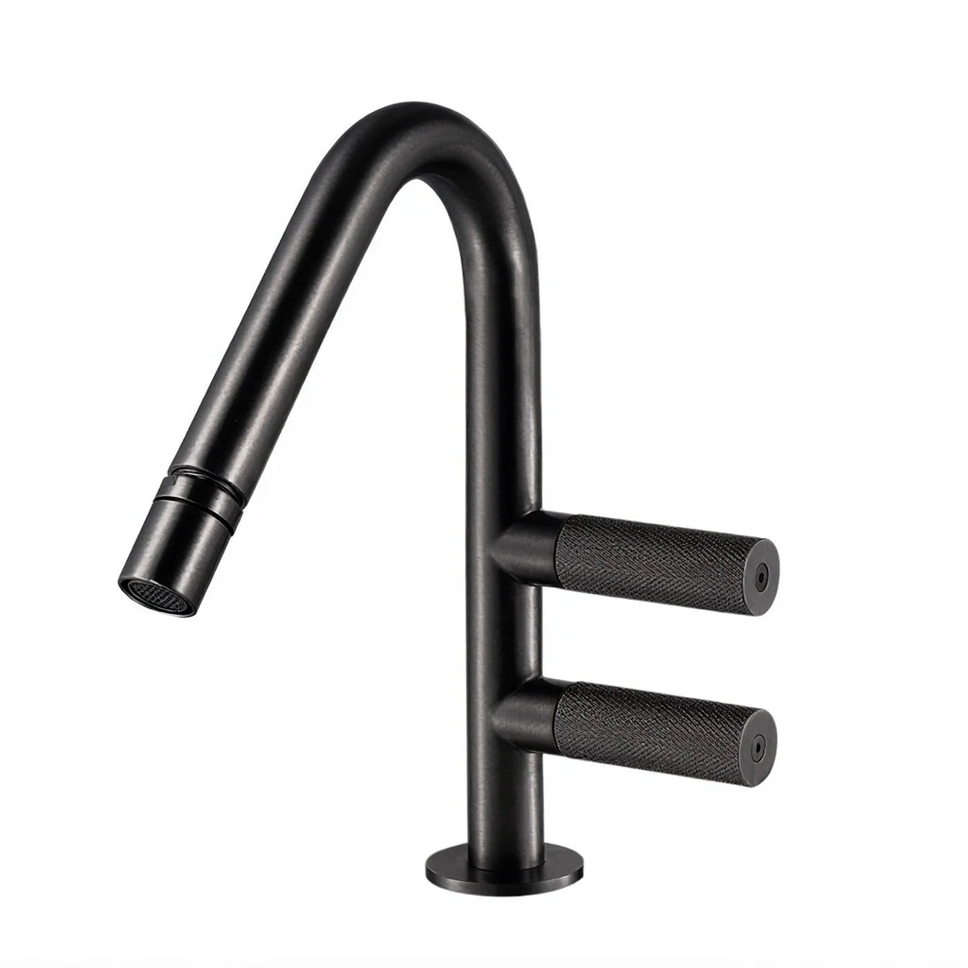 Mélangeur bidet monotrou - Treemme 22mm - IT 3024 IS 2G ZZ - Gun Metal-PVD (PVD01)