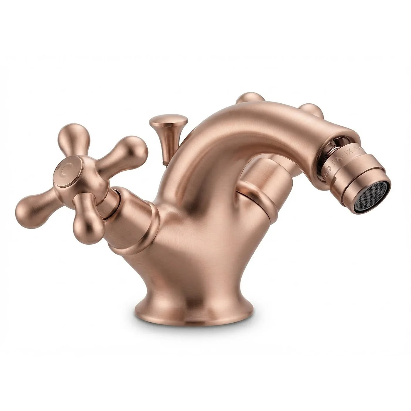 Mélangeur bidet monotrou - Treemme Romantica - IT 3624 CC PV ZZ - Or rose brossé (SZ)