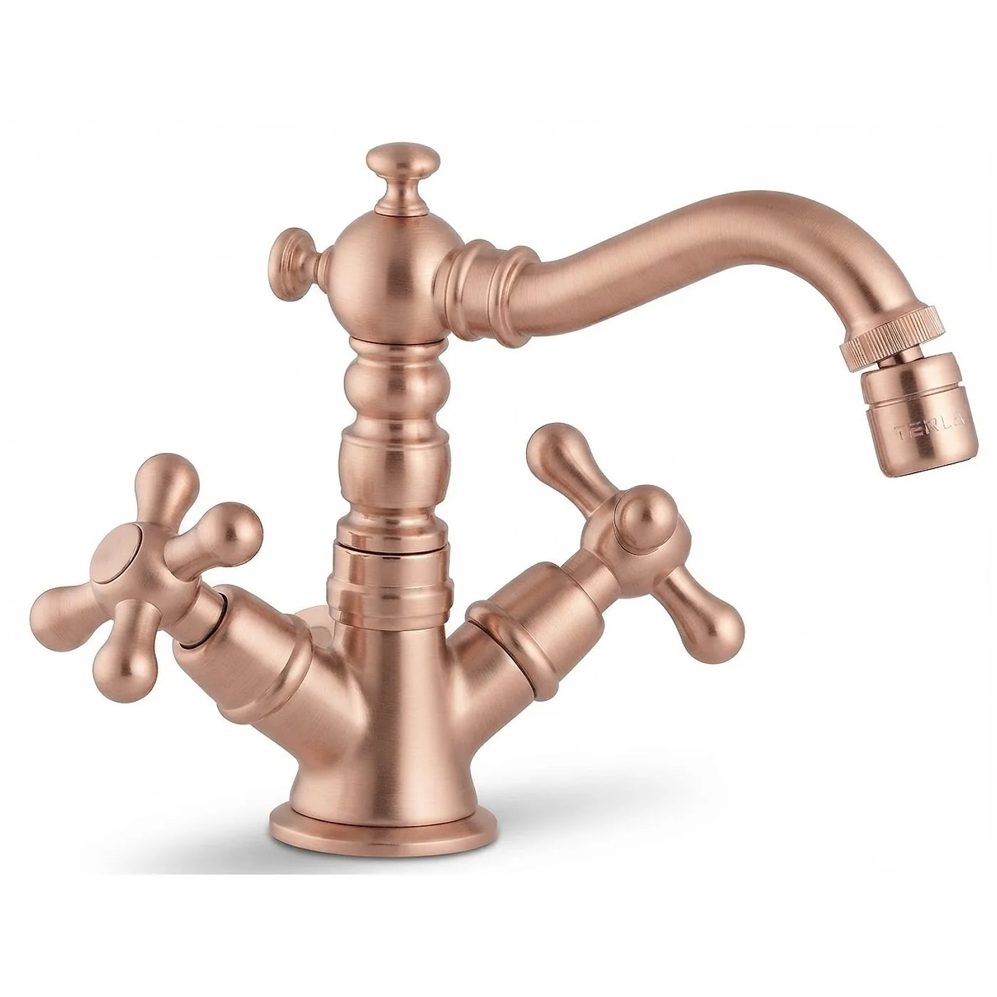 Mélangeur bidet monotrou - Treemme Romantica - IT 3629 CC PV ZZ - Or rose brossé (SZ)