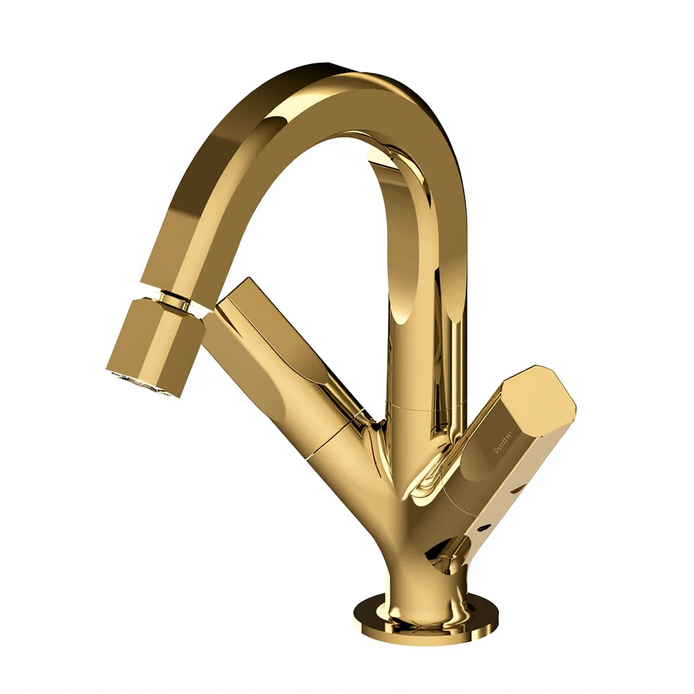 Mélangeur bidet monotrou - Treemme Appia - IT 3C24 CC AO ZZ - Laiton brossé (UZ)