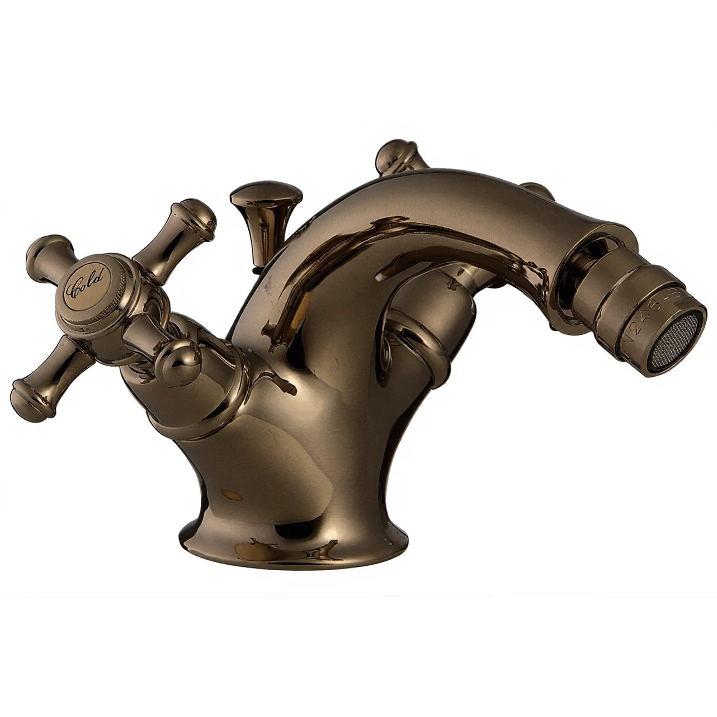 Mélangeur bidet monotrou - Treemme Old Italy - IT 4424 CC OI ZZ - Bronze brossé (US)