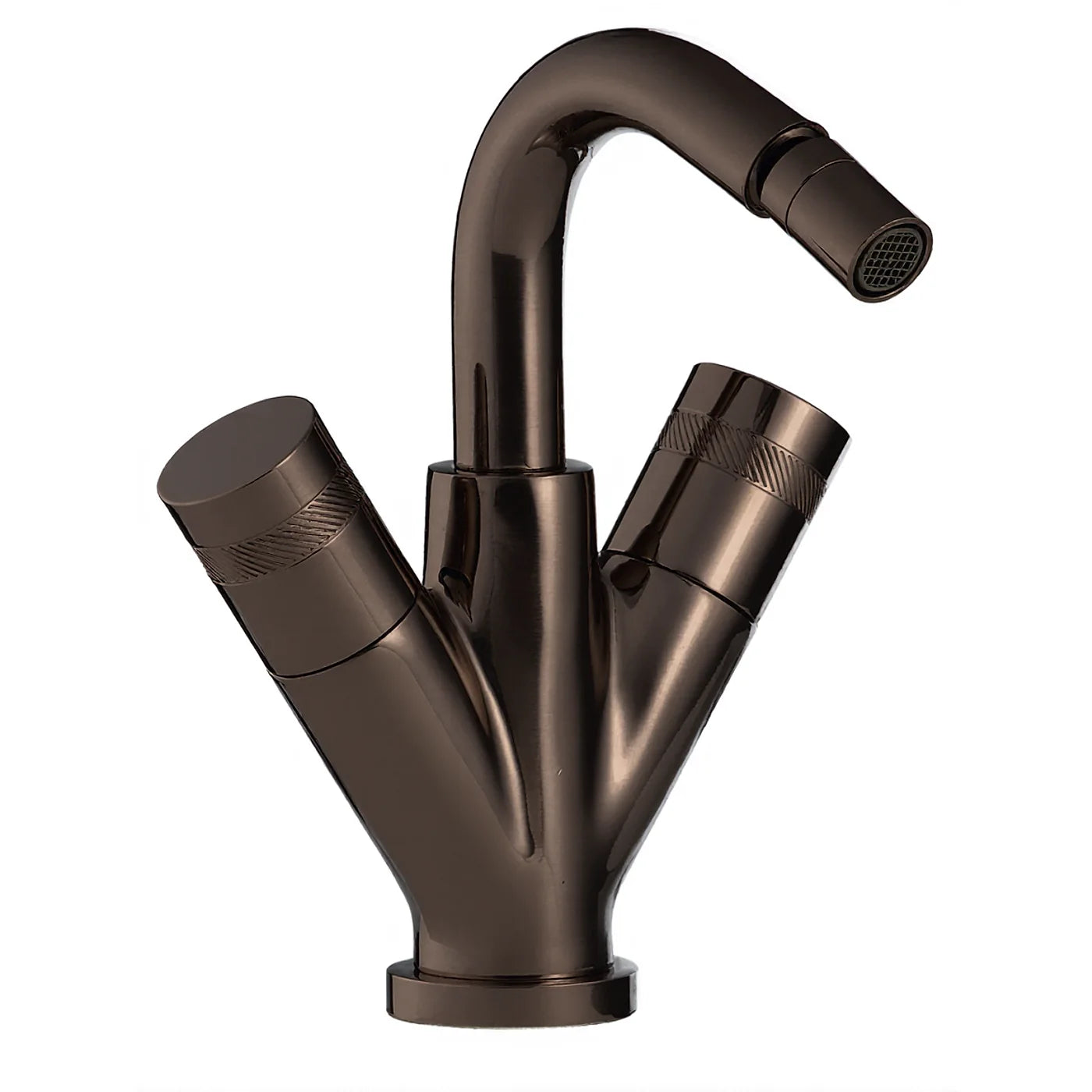 Mélangeur bidet monotrou - Treemme X-change - IT 7224 CC XR ZZ - Noir chromé poli (HH)