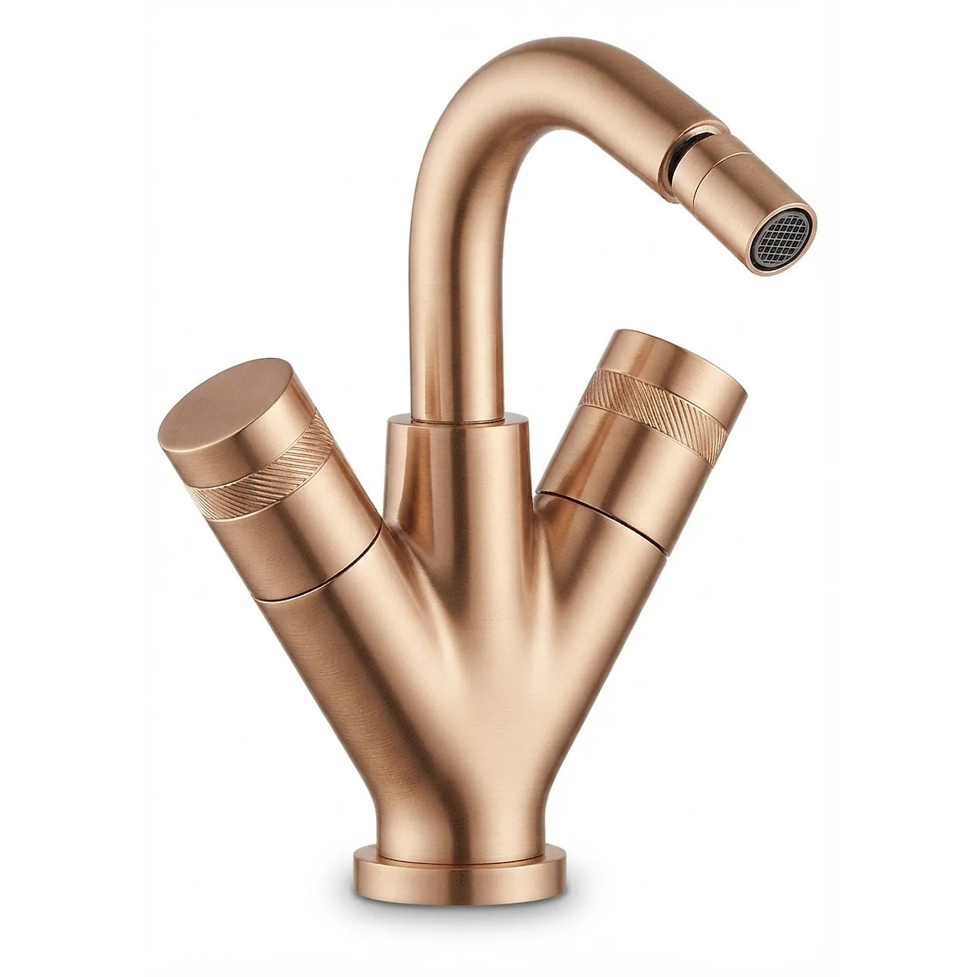 Mélangeur bidet monotrou - Treemme X-change - IT 7224 CC XR ZZ - Or rose brossé (SZ)