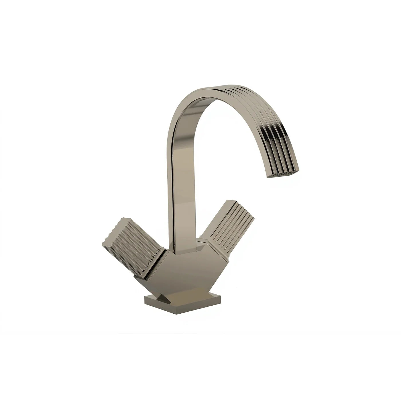 Mélangeur bidet monotrou - Treemme Kea - IT 7A24 CC KO ZZ - Nickel brossé (NF)