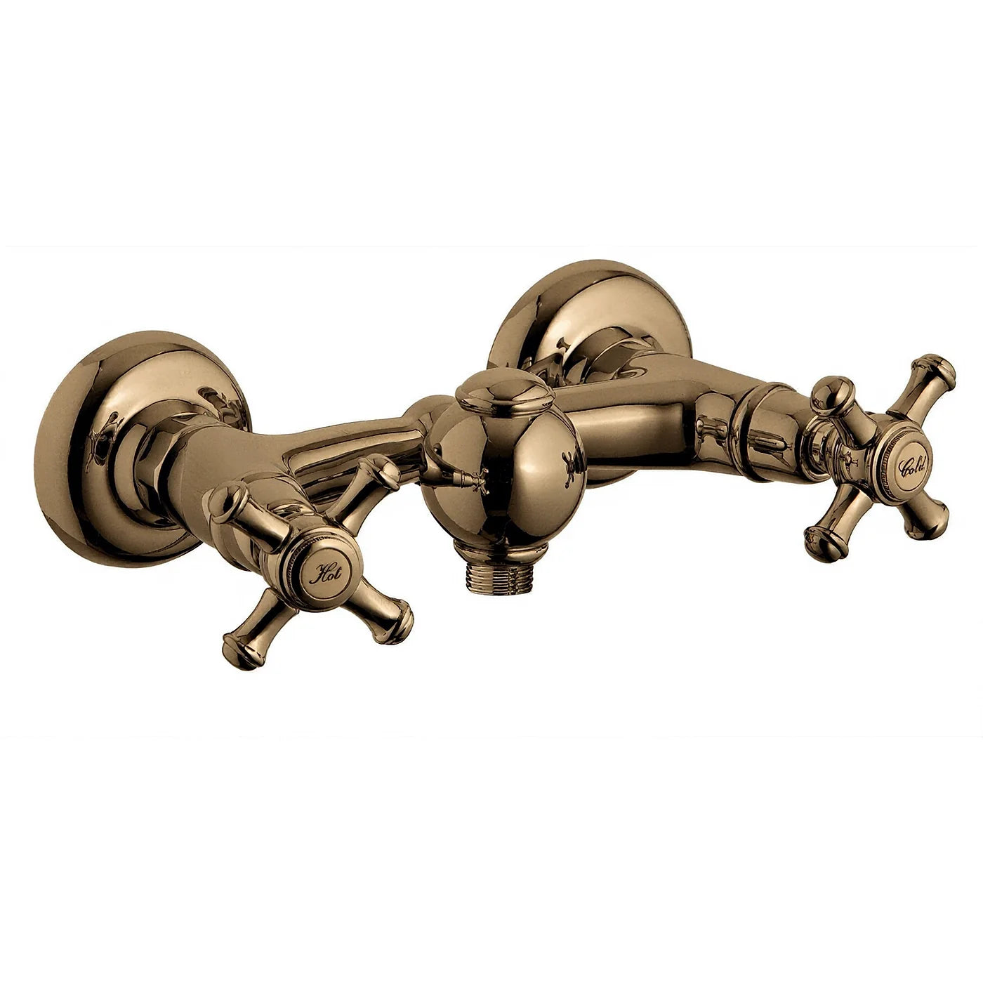 Mélangeur douche mural sans set de douche - Treemme Old Italy - IT 4456 CC OI ZZ - Bronze brossé (US)