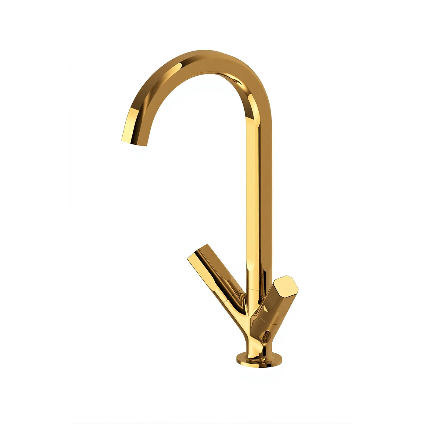 Mélangeur évier monotrou - Treemme Kitchen - IT 3C31 CC AO ZZ - Or 24 (DD)