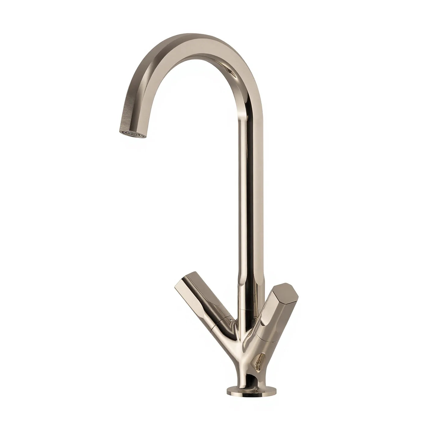 Mélangeur évier monotrou - Treemme Kitchen - IT 3C31 CC AO ZZ - Nickel poli (NL)