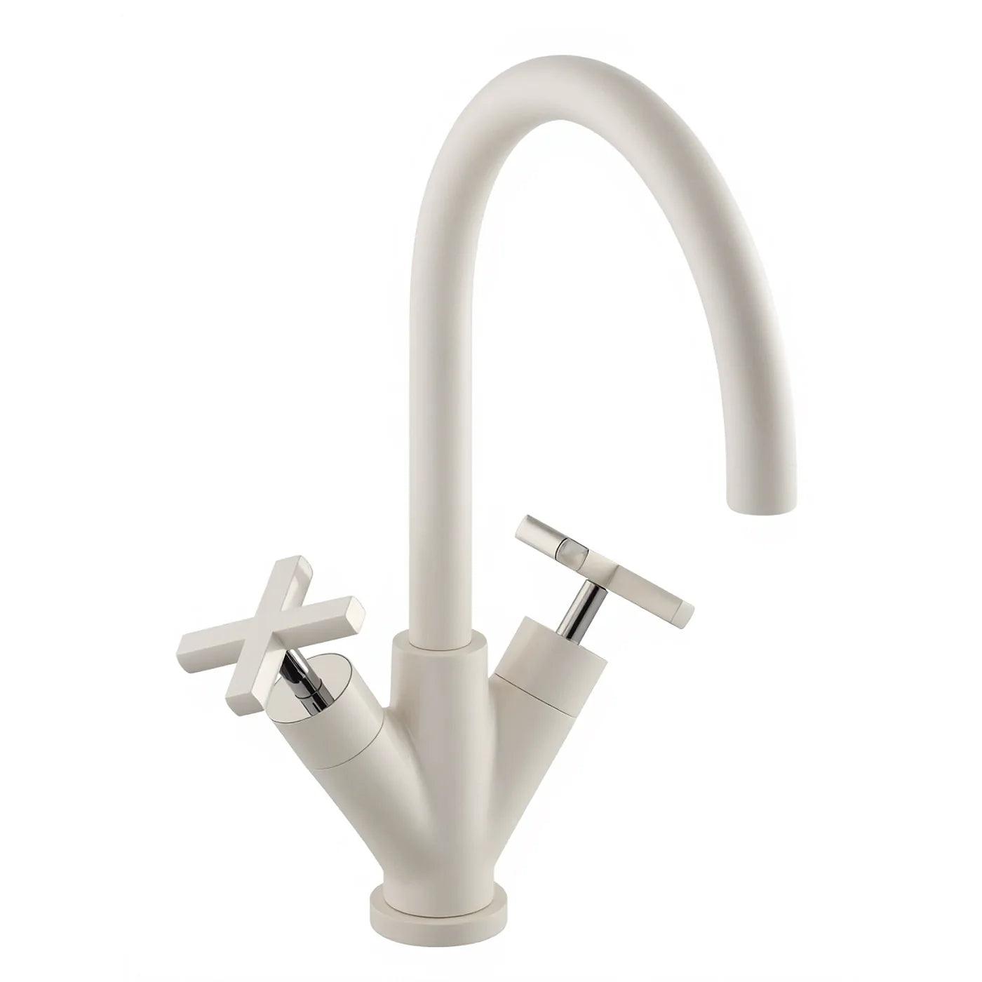 Mélangeur évier monotrou - Treemme Kitchen - IT1031CCXVZZ - Blanc opaque (BB)