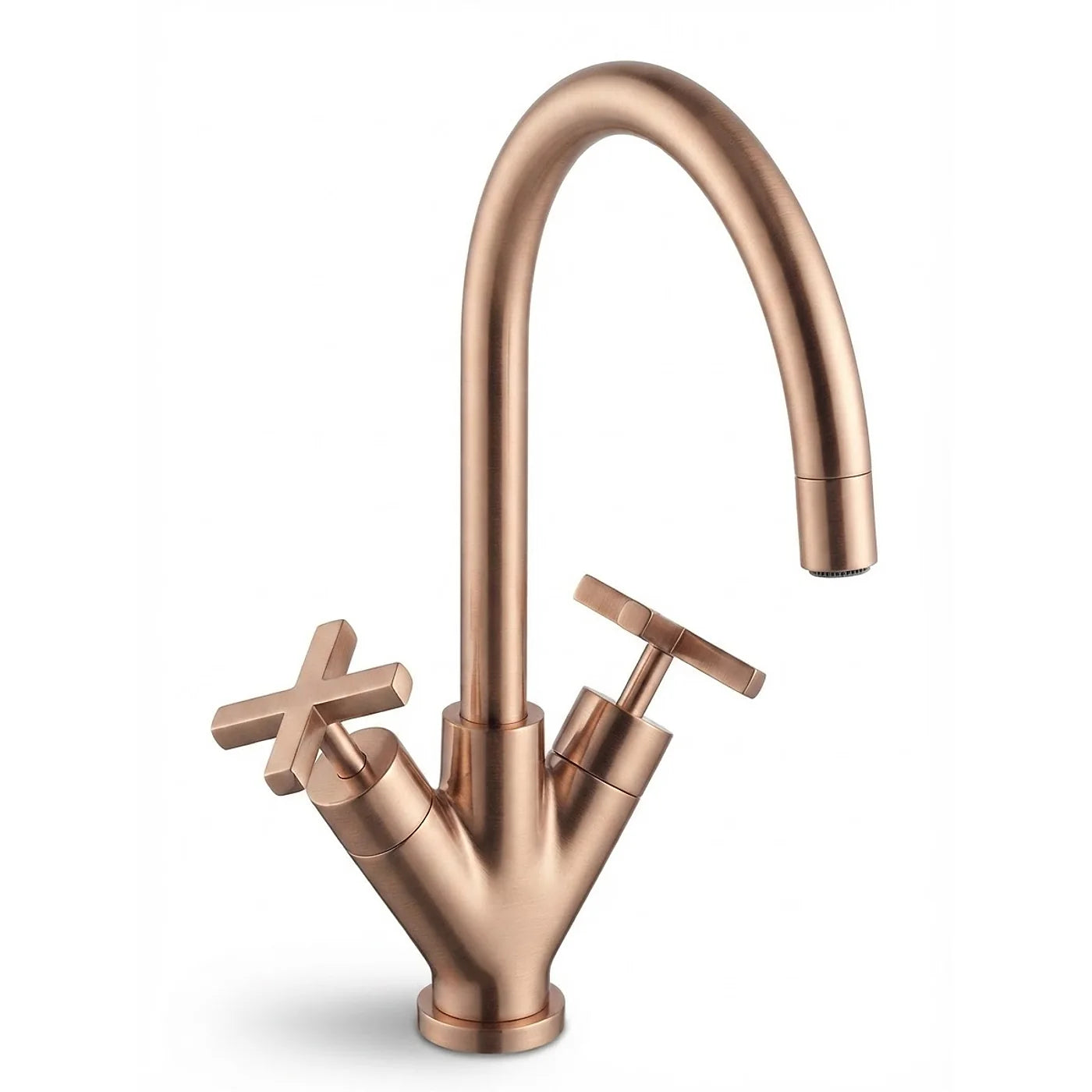 Mélangeur évier monotrou - Treemme Kitchen - IT1031CCXVZZ - Or rose brossé (SZ)