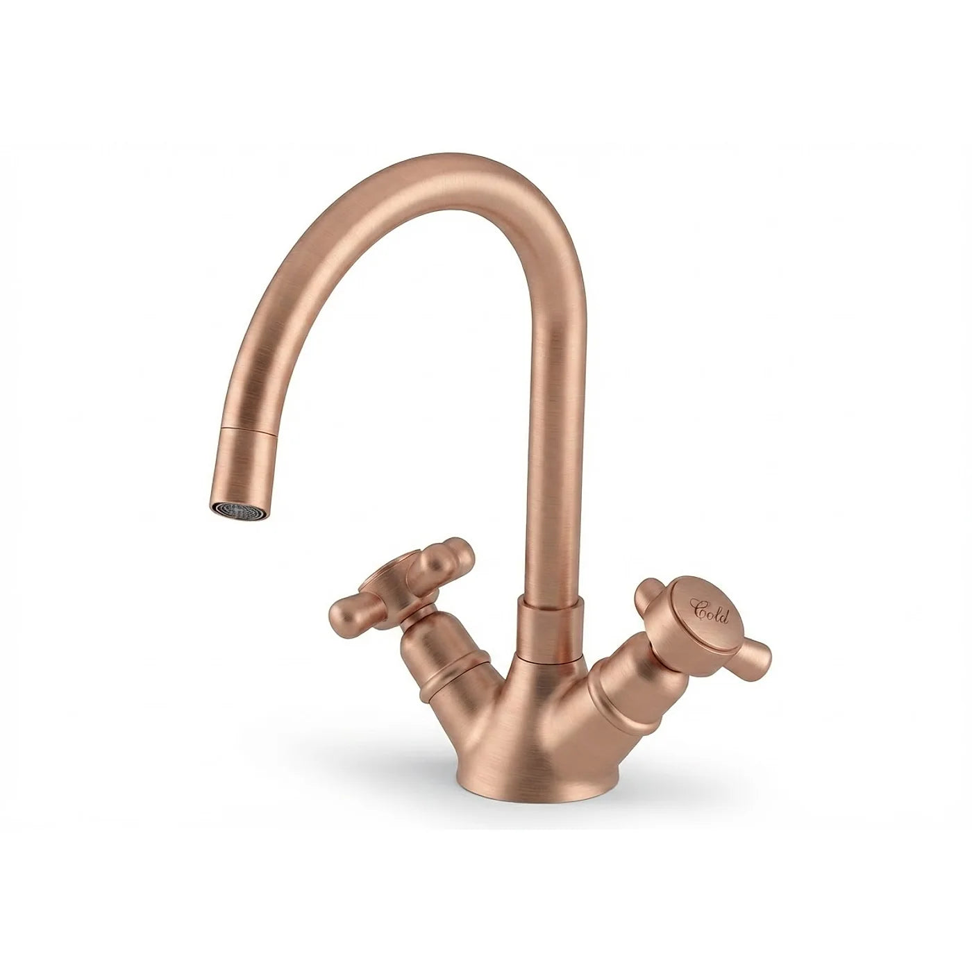 Mélangeur évier monotrou - Treemme Kitchen - IT3631CCPVZZ - Or rose brossé (SZ)