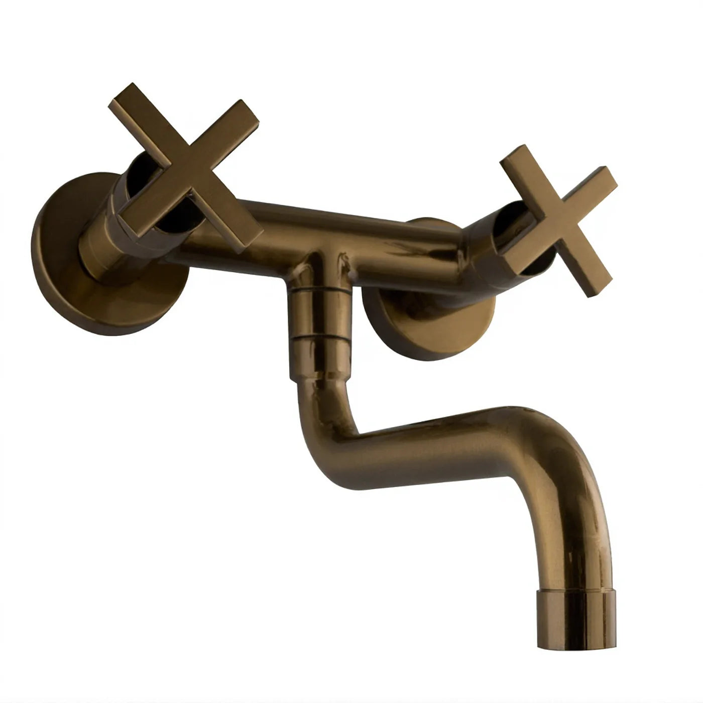 Mélangeur évier mural - Treemme Kitchen - IT1030CCXVZZ - Bronze brossé (US)