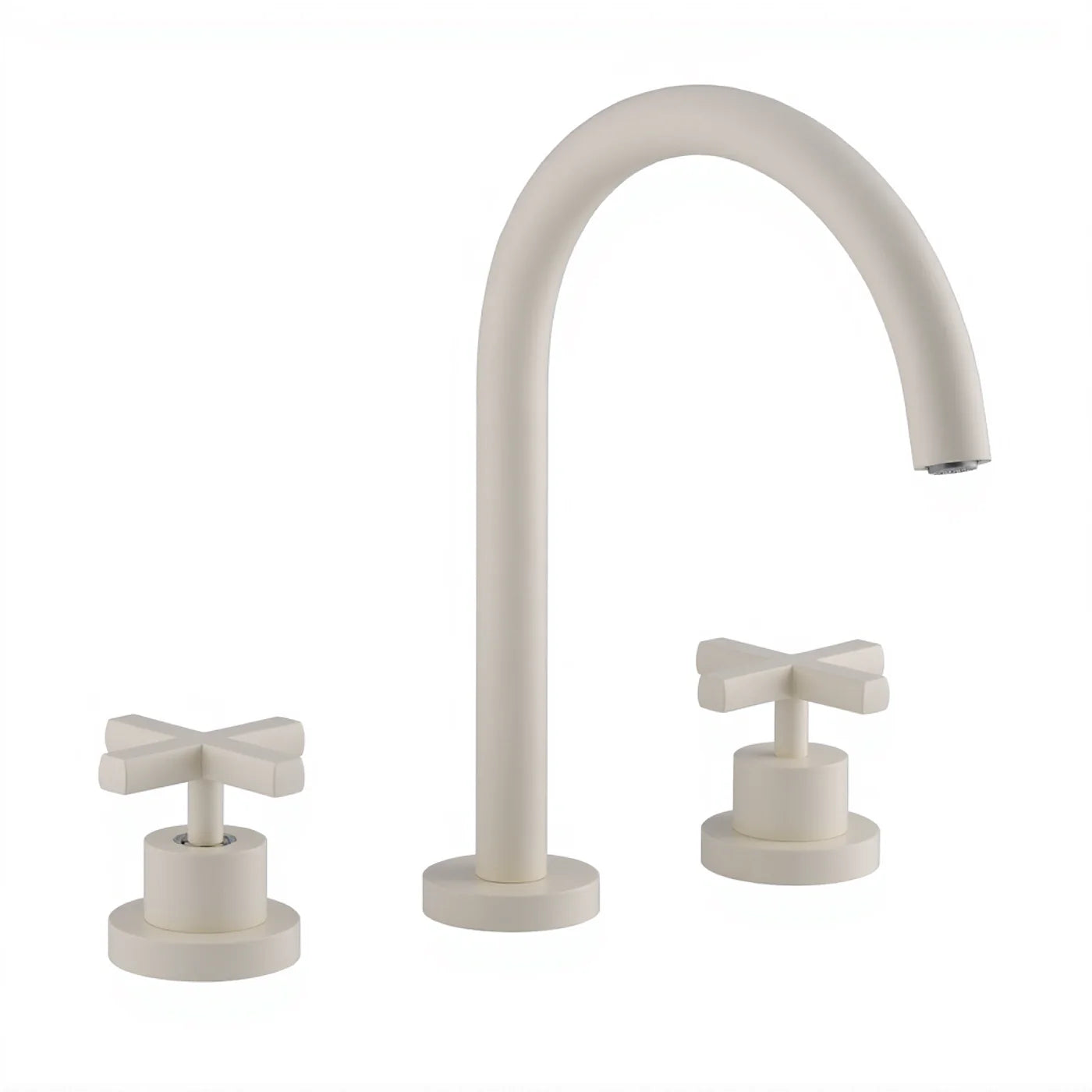 Mélangeur lavabo 3 trous - Treemme Line - IT 1016 CC XV ZZ - Blanc opaque (BB)
