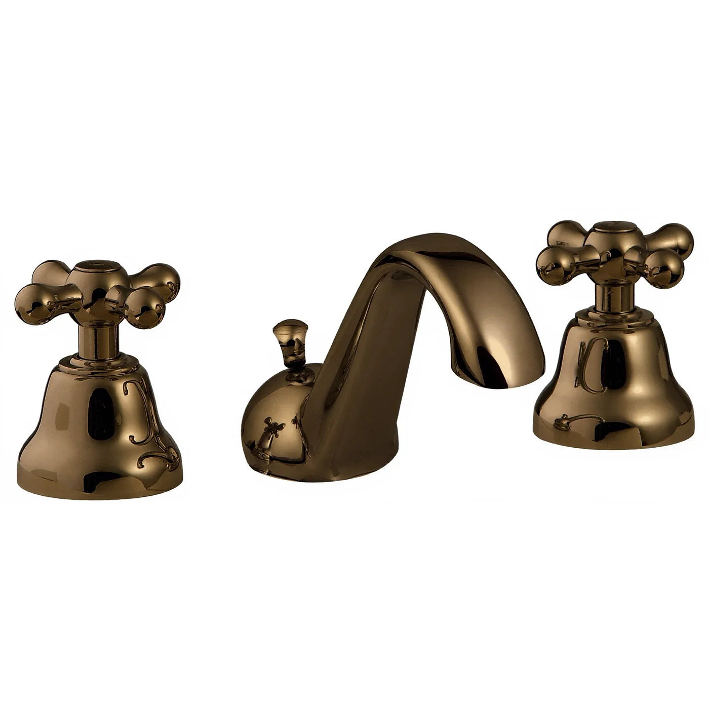 Mélangeur lavabo 3 trous - Treemme Romantica - IT 3610 CC PV ZZ - Bronze brossé (US)