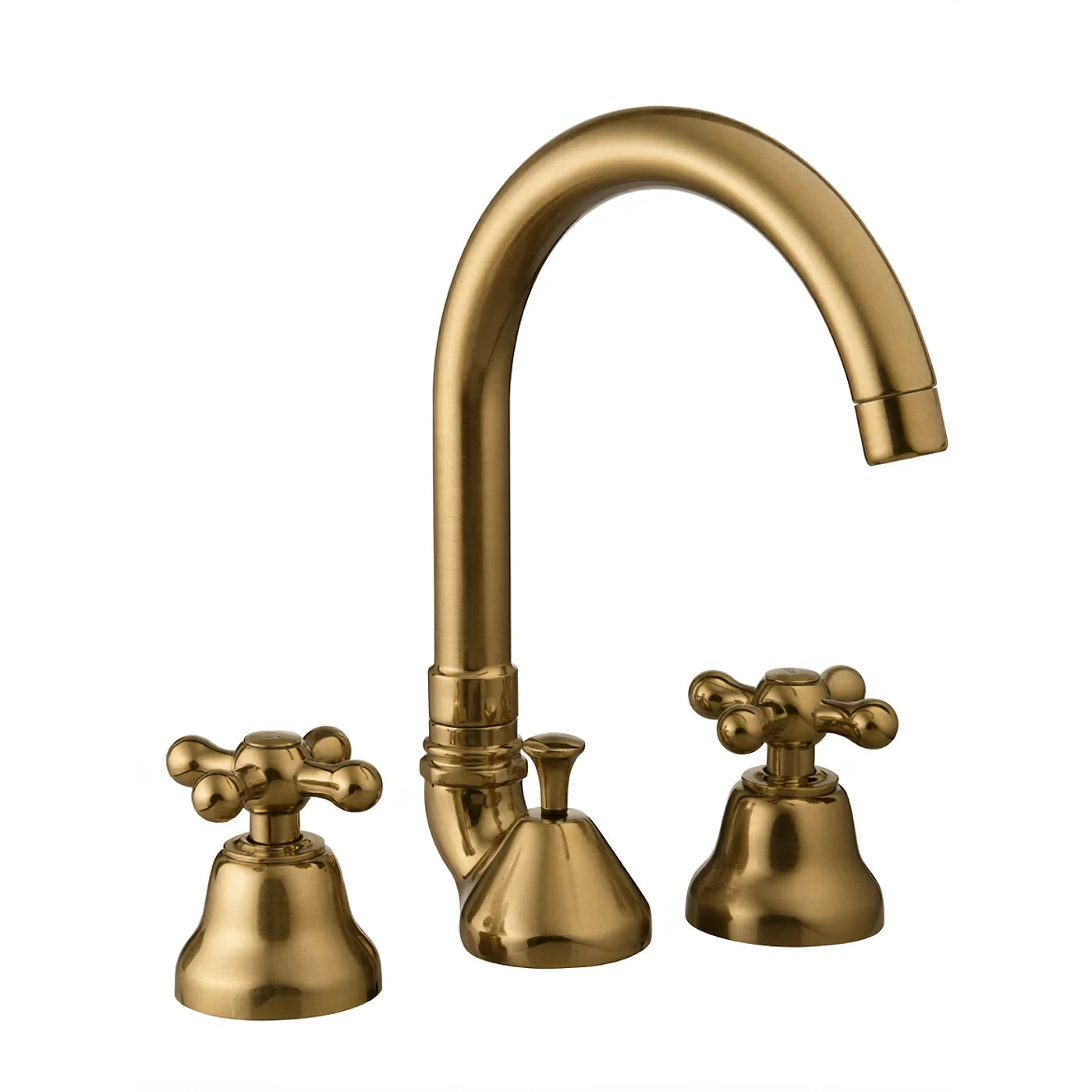 Mélangeur lavabo 3 trous - Treemme Romantica - IT 3616 CC PV ZZ - Laiton brossé (UZ)