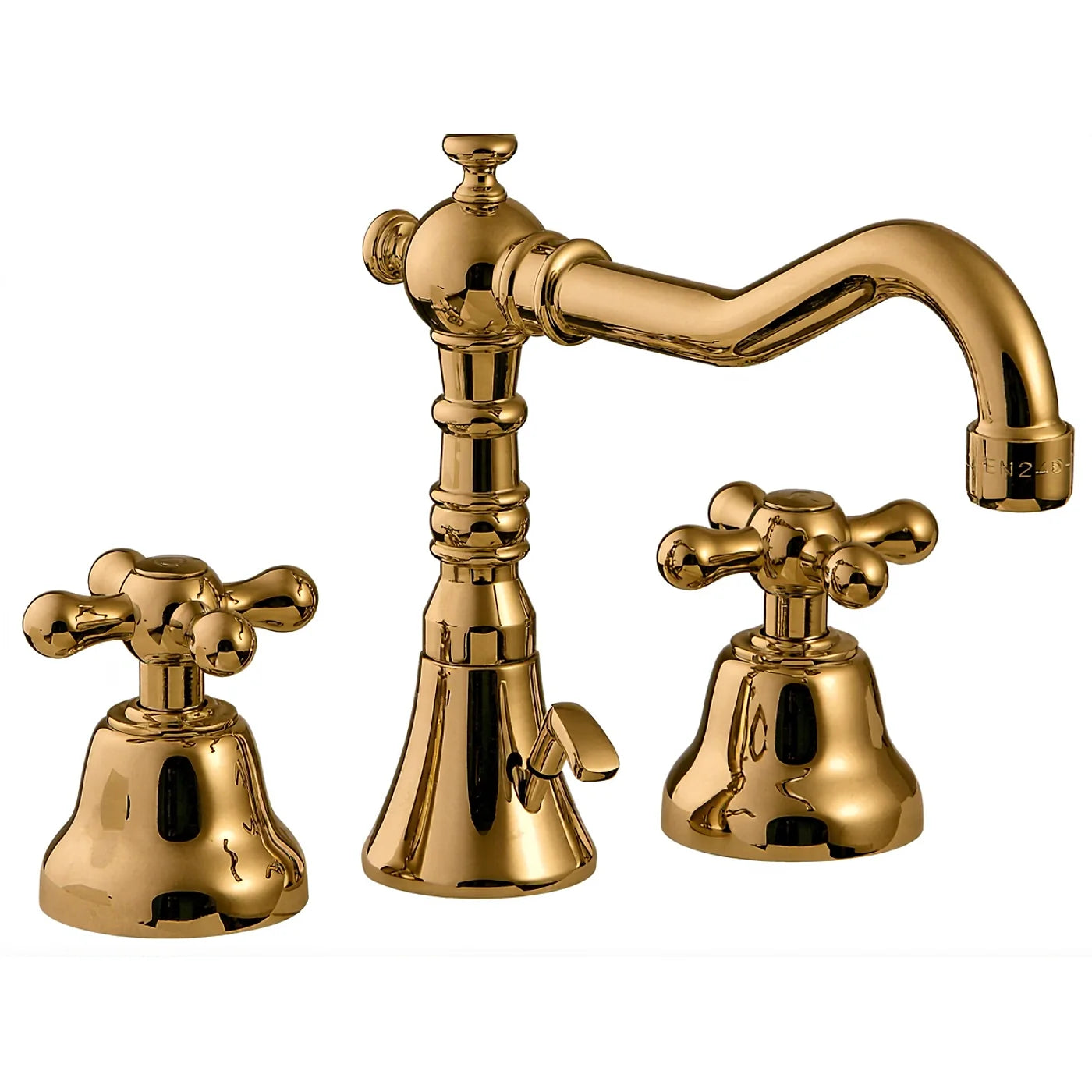 Mélangeur lavabo 3 trous - Treemme Romantica - IT 3617 CC PV ZZ - Or brossé (DZ)
