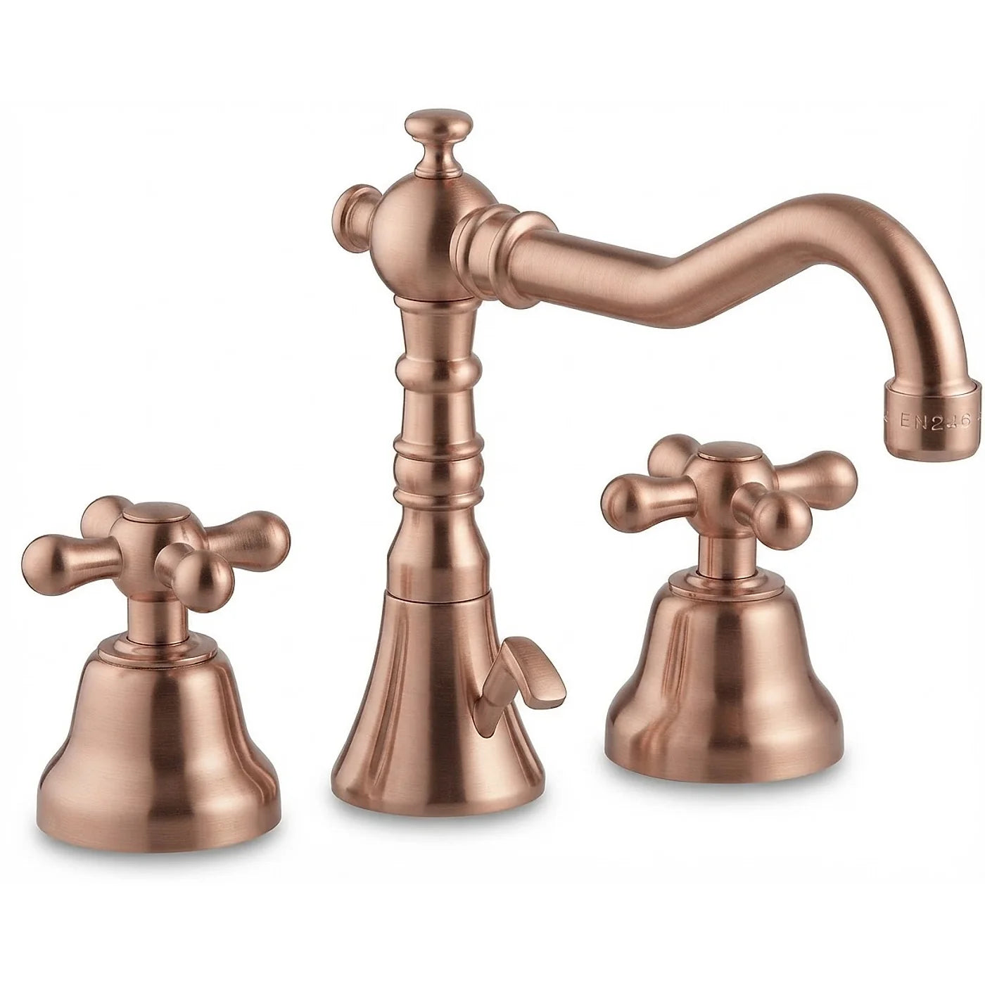 Mélangeur lavabo 3 trous - Treemme Romantica - IT 3617 CC PV ZZ - Or rose brossé (SZ)