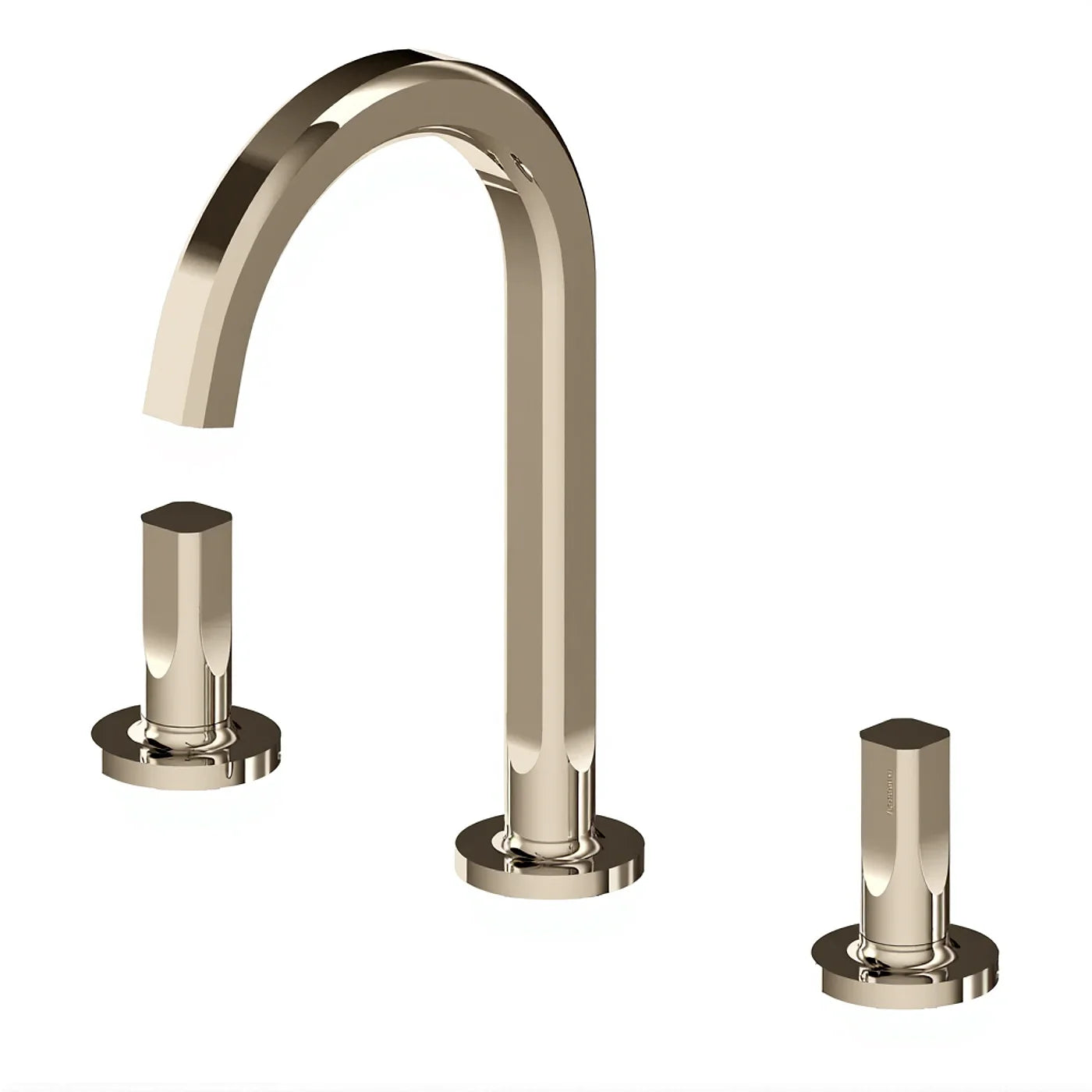 Mélangeur lavabo 3 trous - Treemme Appia - IT 3C16 CC AO ZZ - Nickel poli (NL)