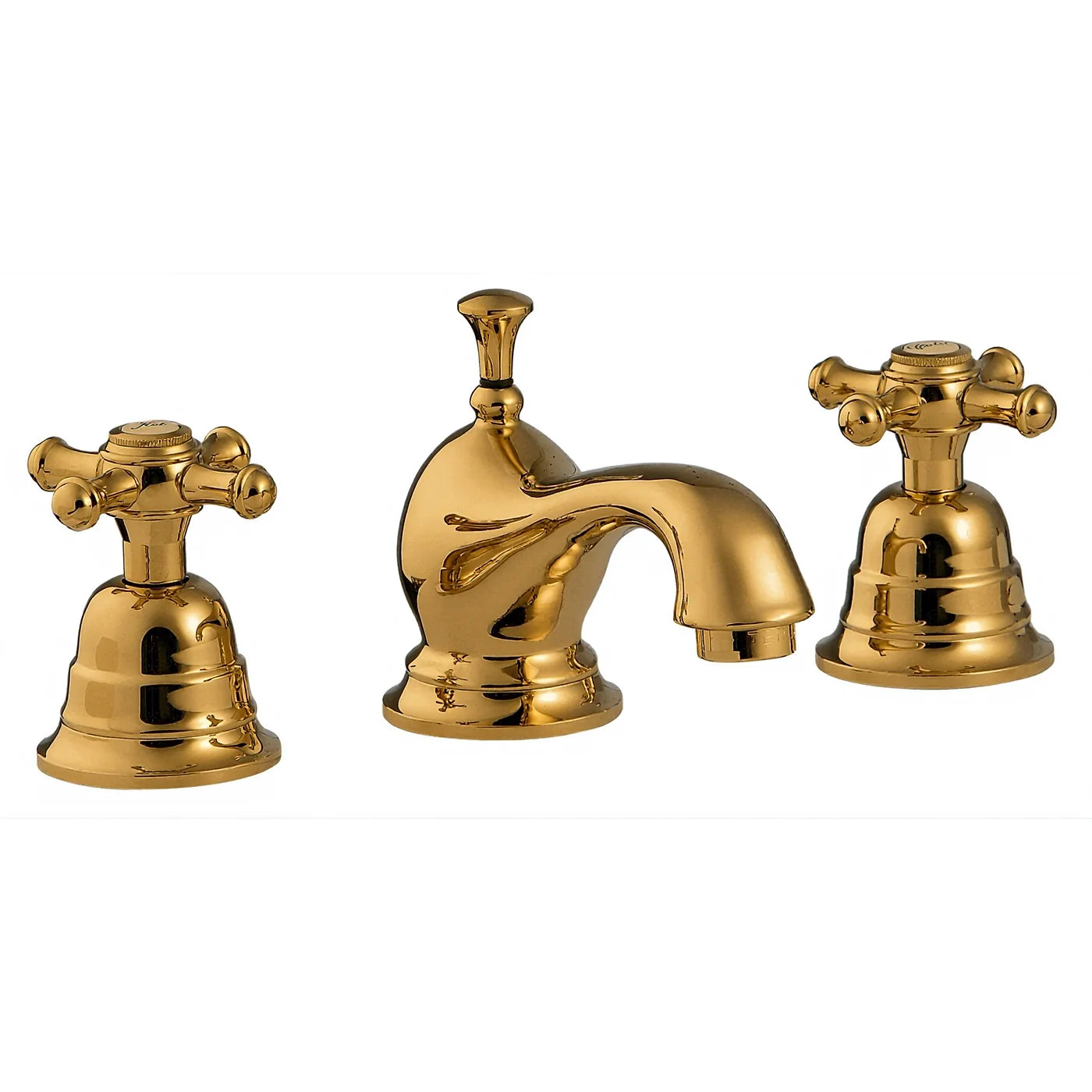 Mélangeur lavabo 3 trous - Treemme Old Italy - IT 4410 CC OI ZZ - Or 24 (DD)