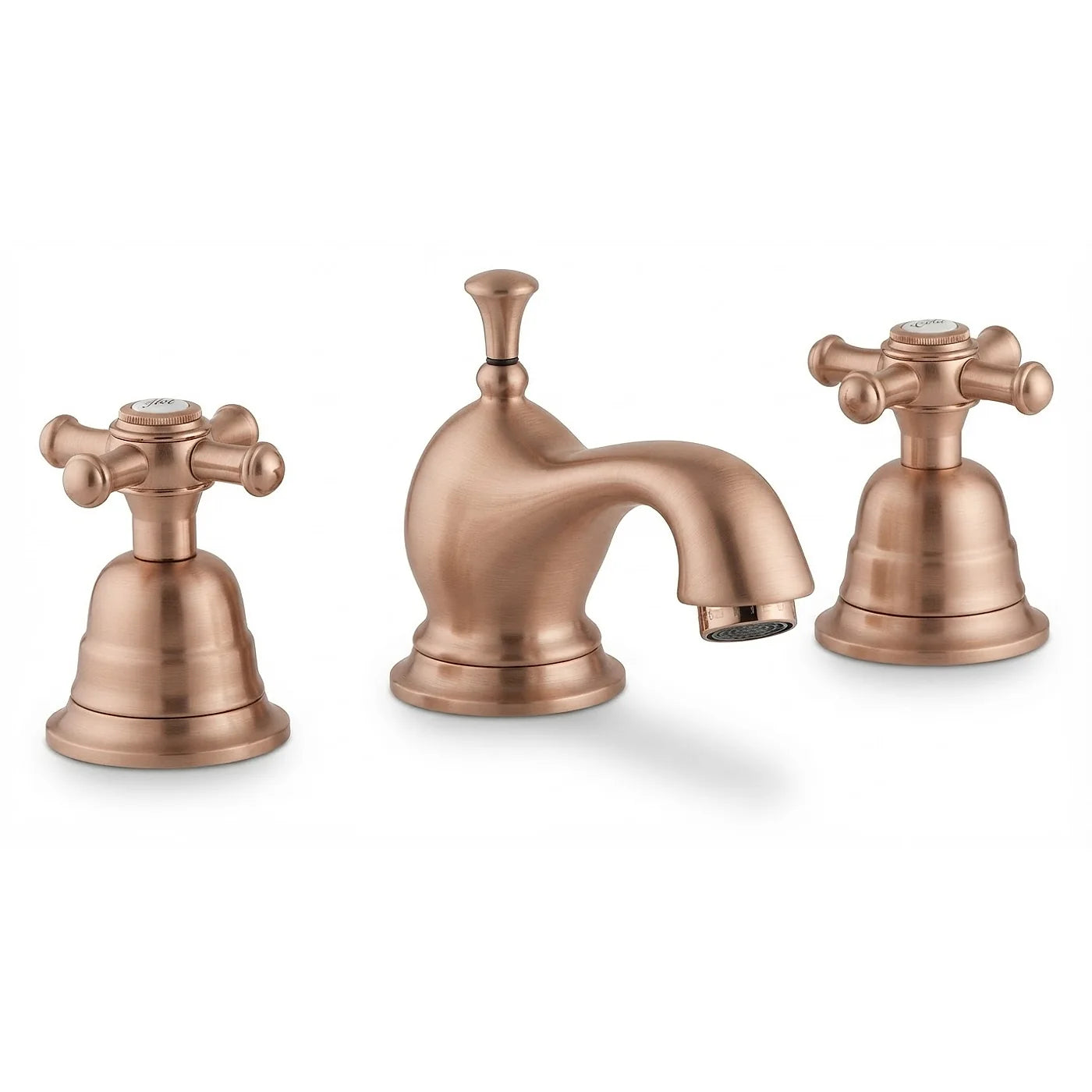 Mélangeur lavabo 3 trous - Treemme Old Italy - IT 4410 CC OI ZZ - Or rose brossé (SZ)