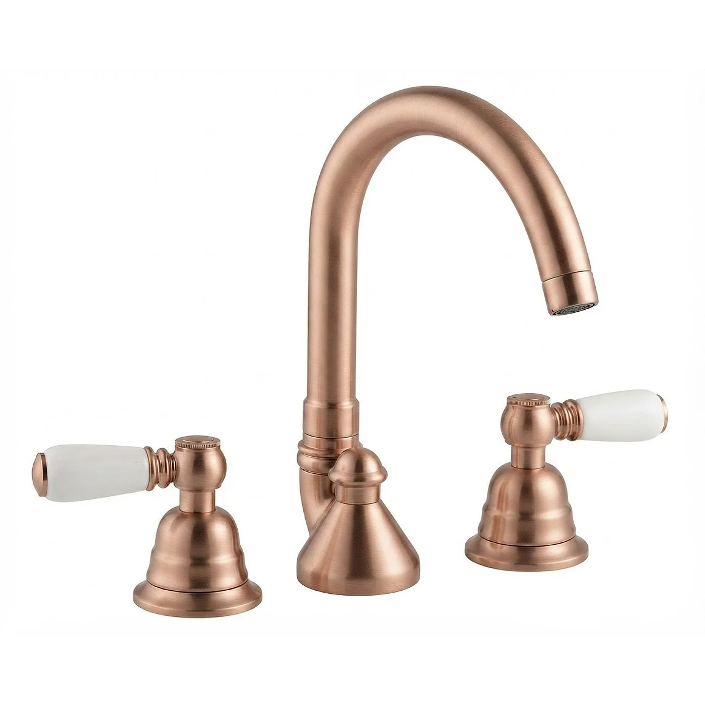 Mélangeur lavabo 3 trous - Treemme Old Italy - IT 4416 CC SO ZZ - Or rose brossé (SZ)
