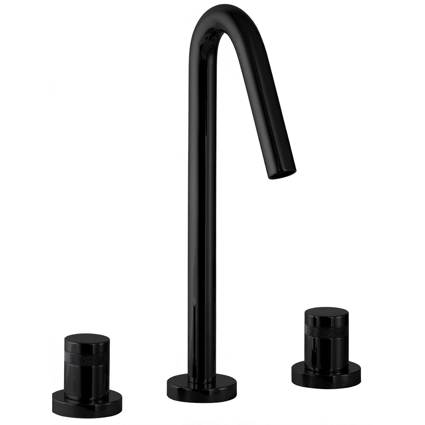 Mélangeur lavabo 3 trous - Treemme X-change - IT 7216 CC XR ZZ - Noir opaque (NN)