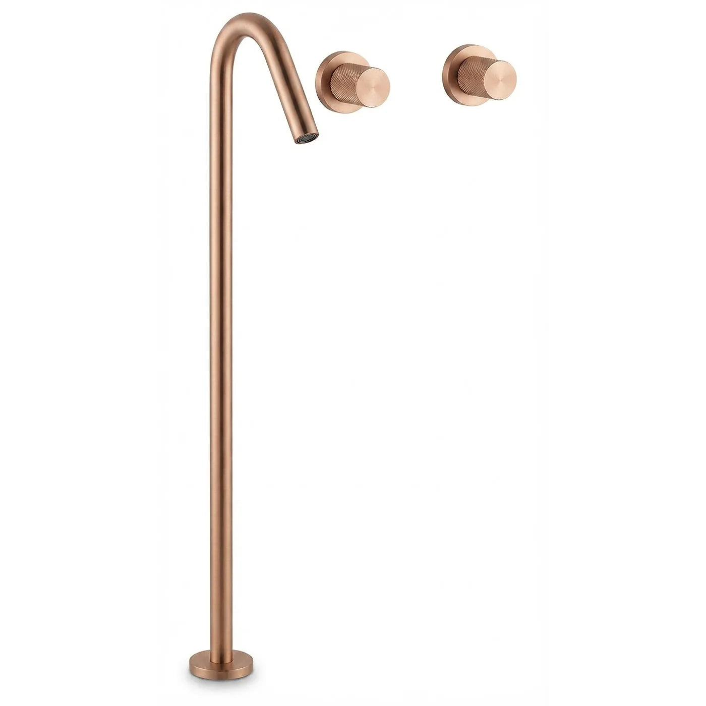 Mélangeur lavabo 3 trous - Treemme X-change - RWIT 7282 CC 50 - Or rose brossé (SZ)