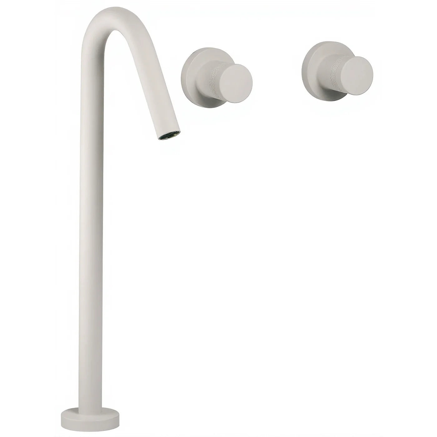 Mélangeur lavabo 3 trous - Treemme X-change - RWIT 7285 CC 50 - Blanc opaque (BB)
