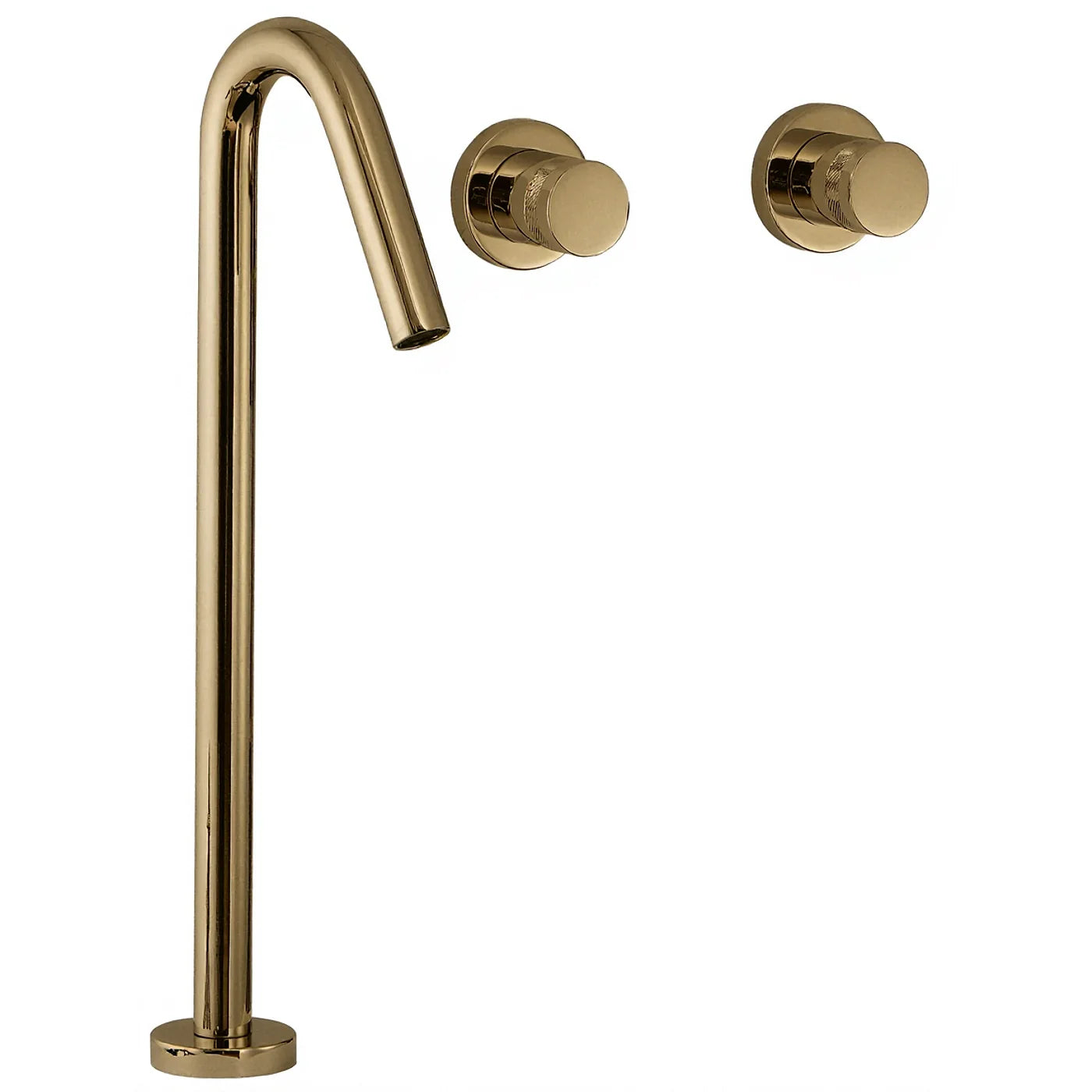 Mélangeur lavabo 3 trous - Treemme X-change - RWIT 7285 CC 50 - Nickel brossé (NF)