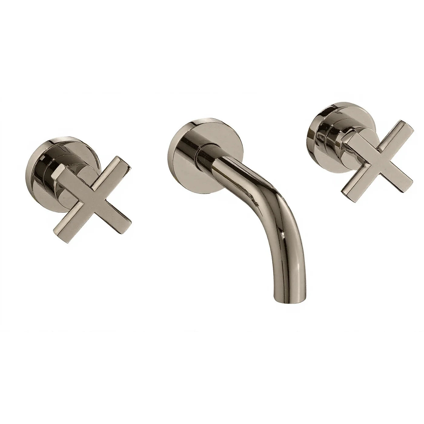Mélangeur lavabo à encastrer 173 - Treemme Line - RWIT 1052 CC 50 - Nickel brossé (NF)