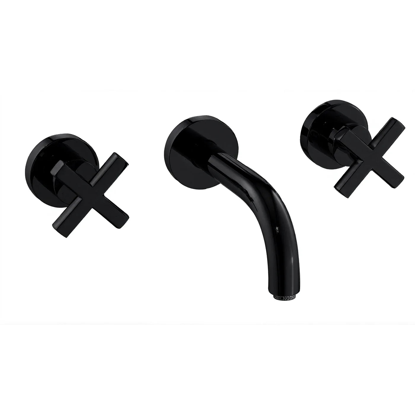 Mélangeur lavabo à encastrer 173 - Treemme Line - RWIT 1052 CC 50 - Noir opaque (NN)