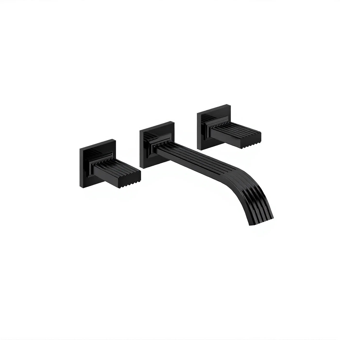 Mélangeur lavabo à encastrer 200 - Treemme Kea - RWIT 3A52 CC KO - Noir opaque (NN)