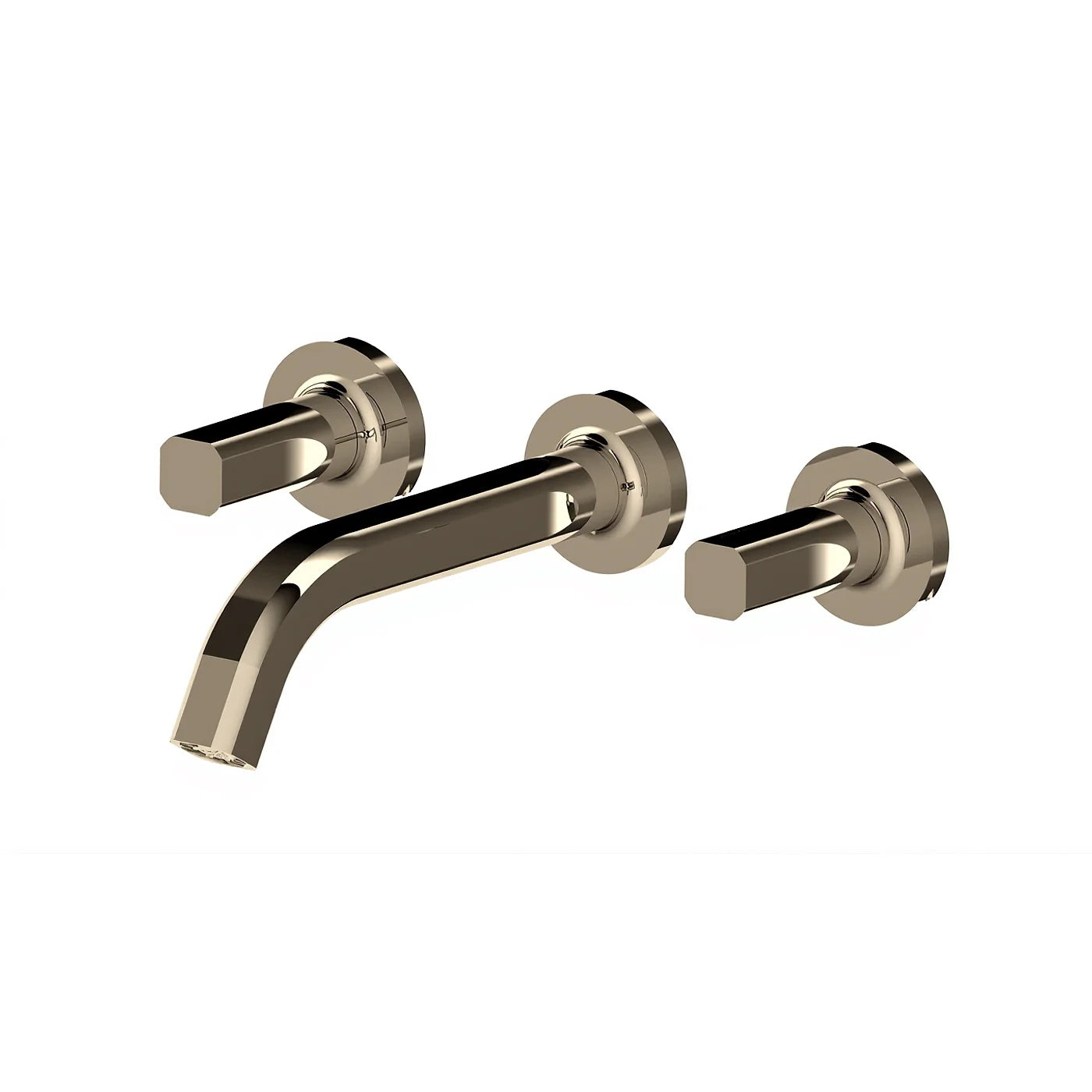 Mélangeur lavabo à encastrer 200 - Treemme Appia - RWIT 3C52 CC 50 - Nickel brossé (NF)