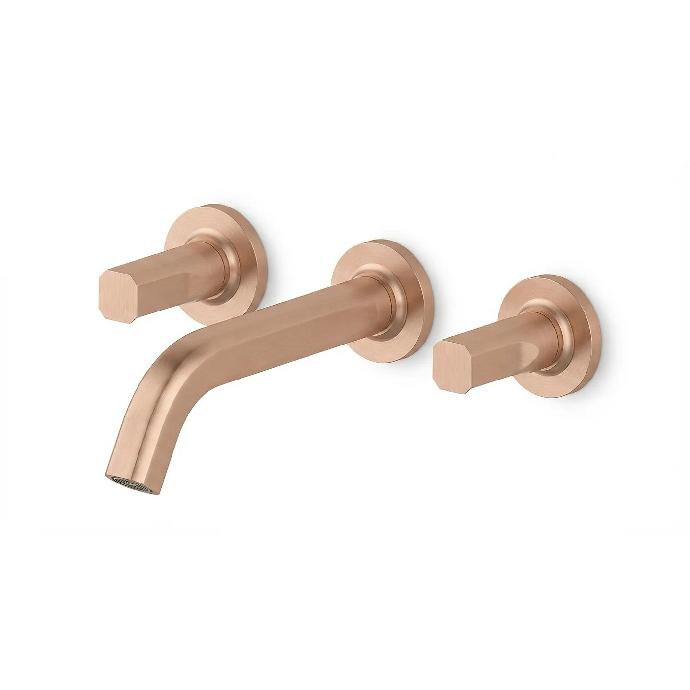 Mélangeur lavabo à encastrer 200 - Treemme Appia - RWIT 3C52 CC 50 - Or rose brossé (SZ)