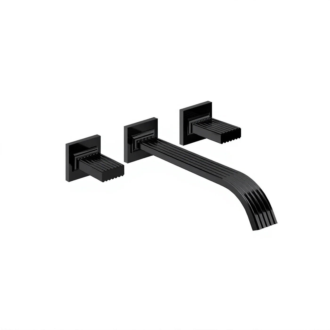 Mélangeur lavabo à encastrer 240 - Treemme Kea - RWIT 3A60 CC KO - Noir opaque (NN)