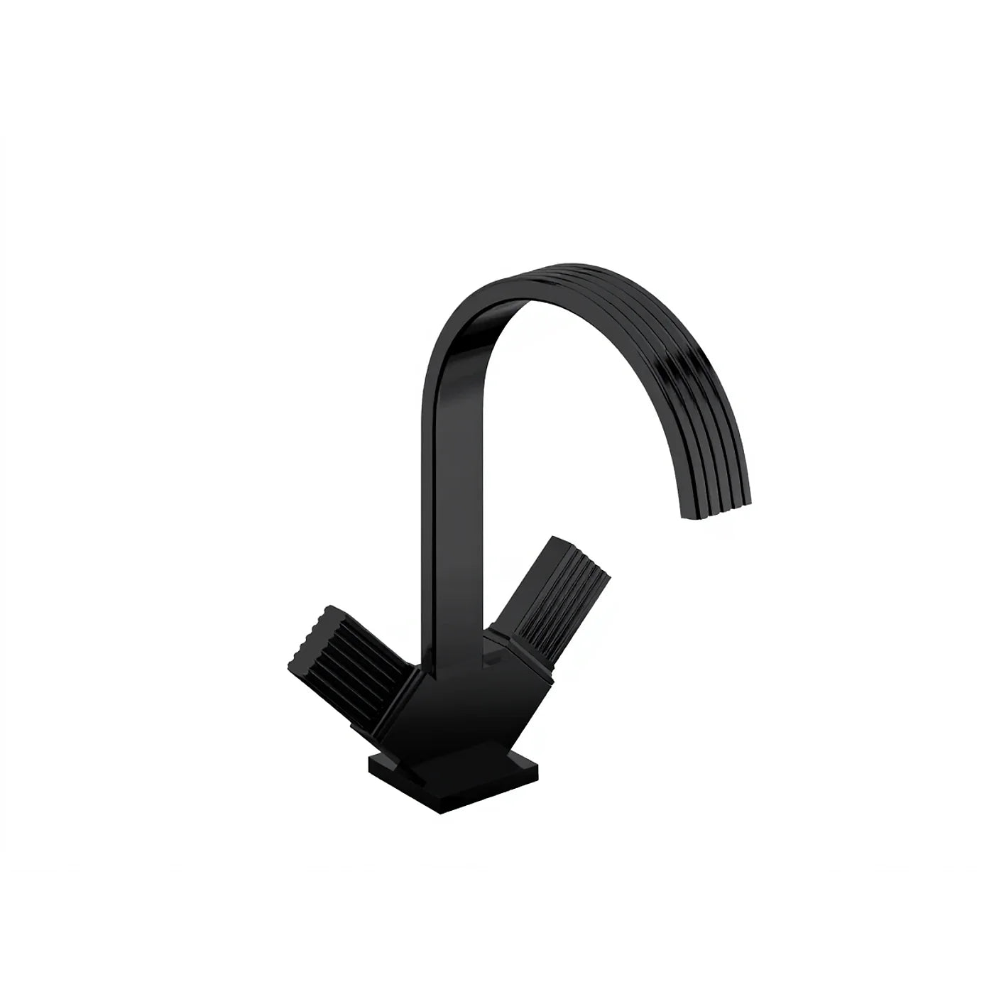Mélangeur lavabo monotrou 190 - Treemme Kea - IT 7A14 CC KO ZZ - Noir opaque (NN)