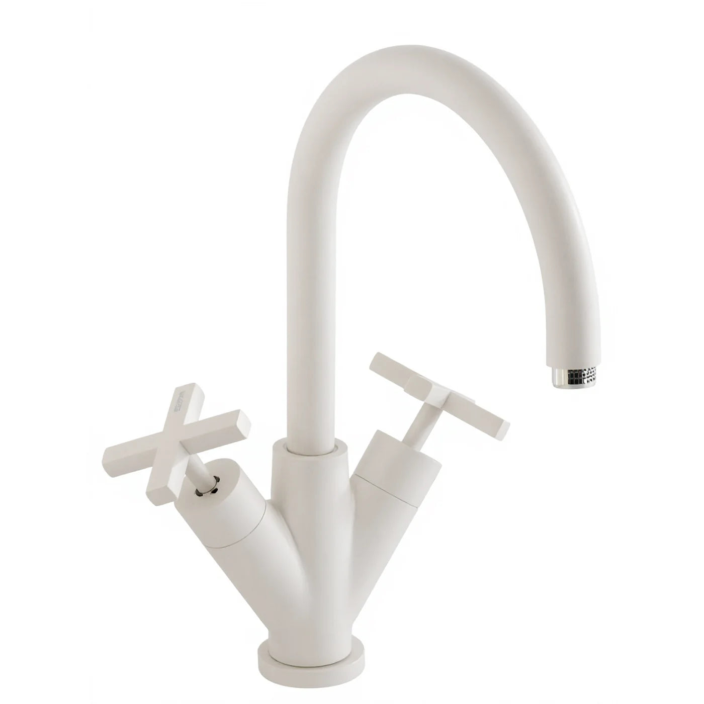 Mélangeur lavabo monotrou - Treemme Line - IT 1015 CC XV ZZ - Blanc opaque (BB)