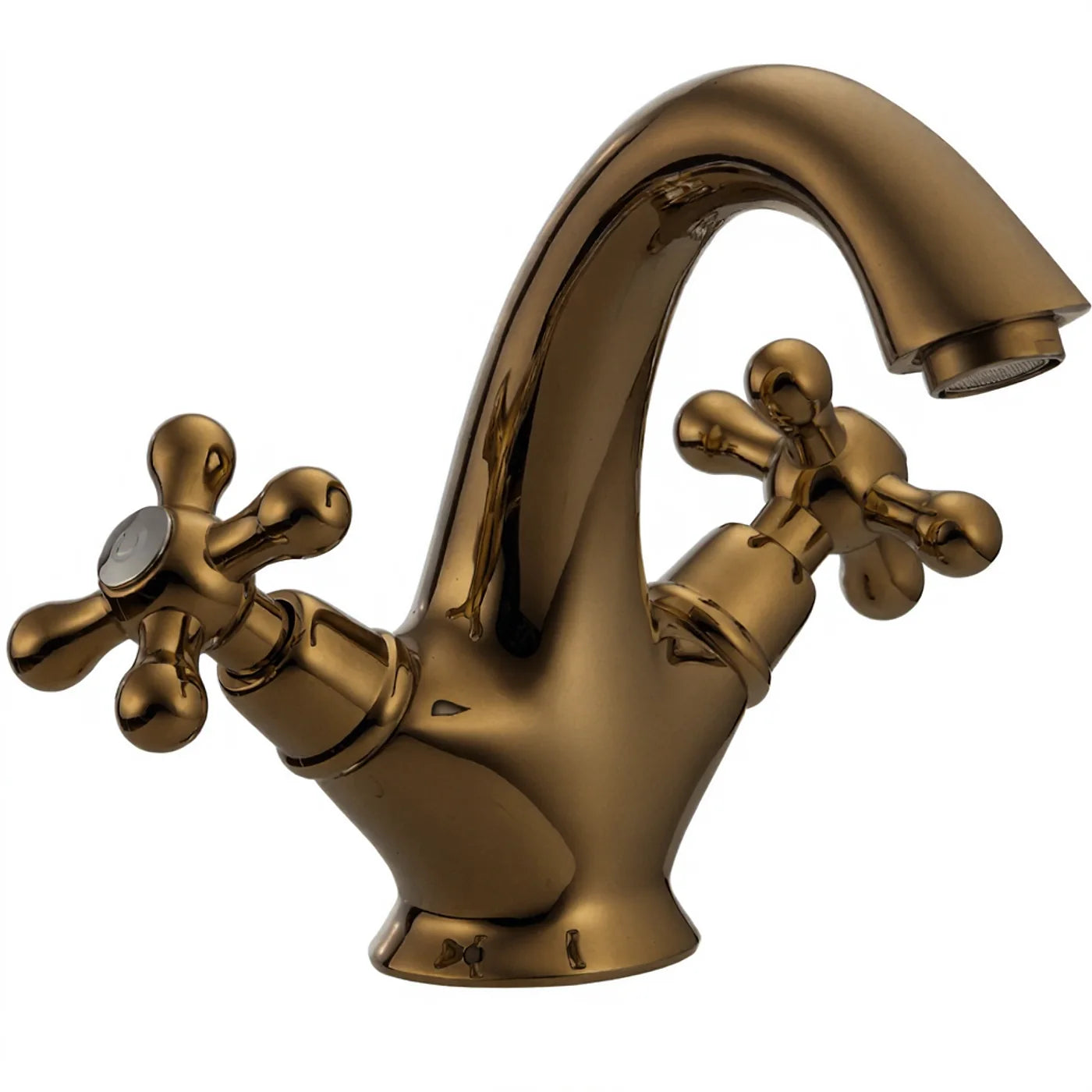 Mélangeur lavabo monotrou - Treemme Romantica - IT 3614 CC PV ZZ - Bronze brossé (US)